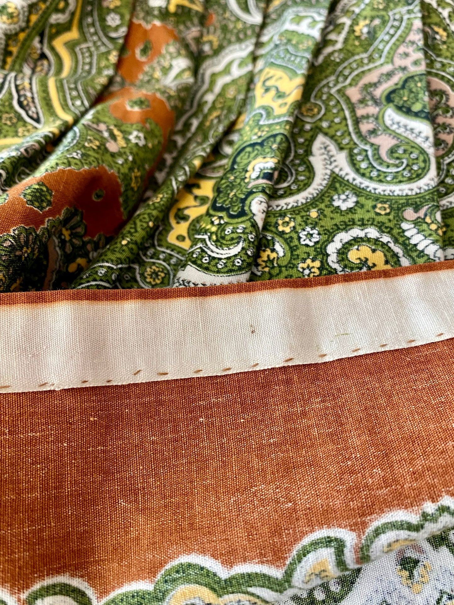 Abito fine anni ‘50 fantasia cashmere - TG. 40