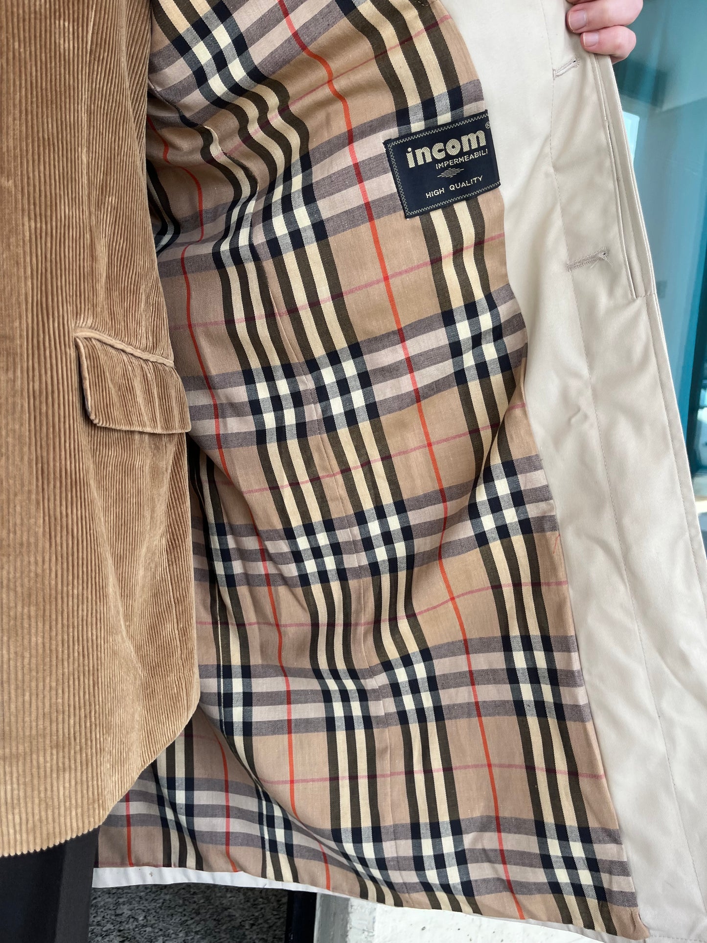 Trench anni ‘80 tg. 52-54-56