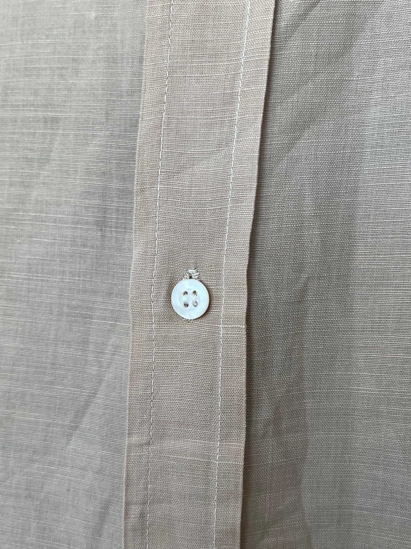 Camicia a maniche corte lino M-L