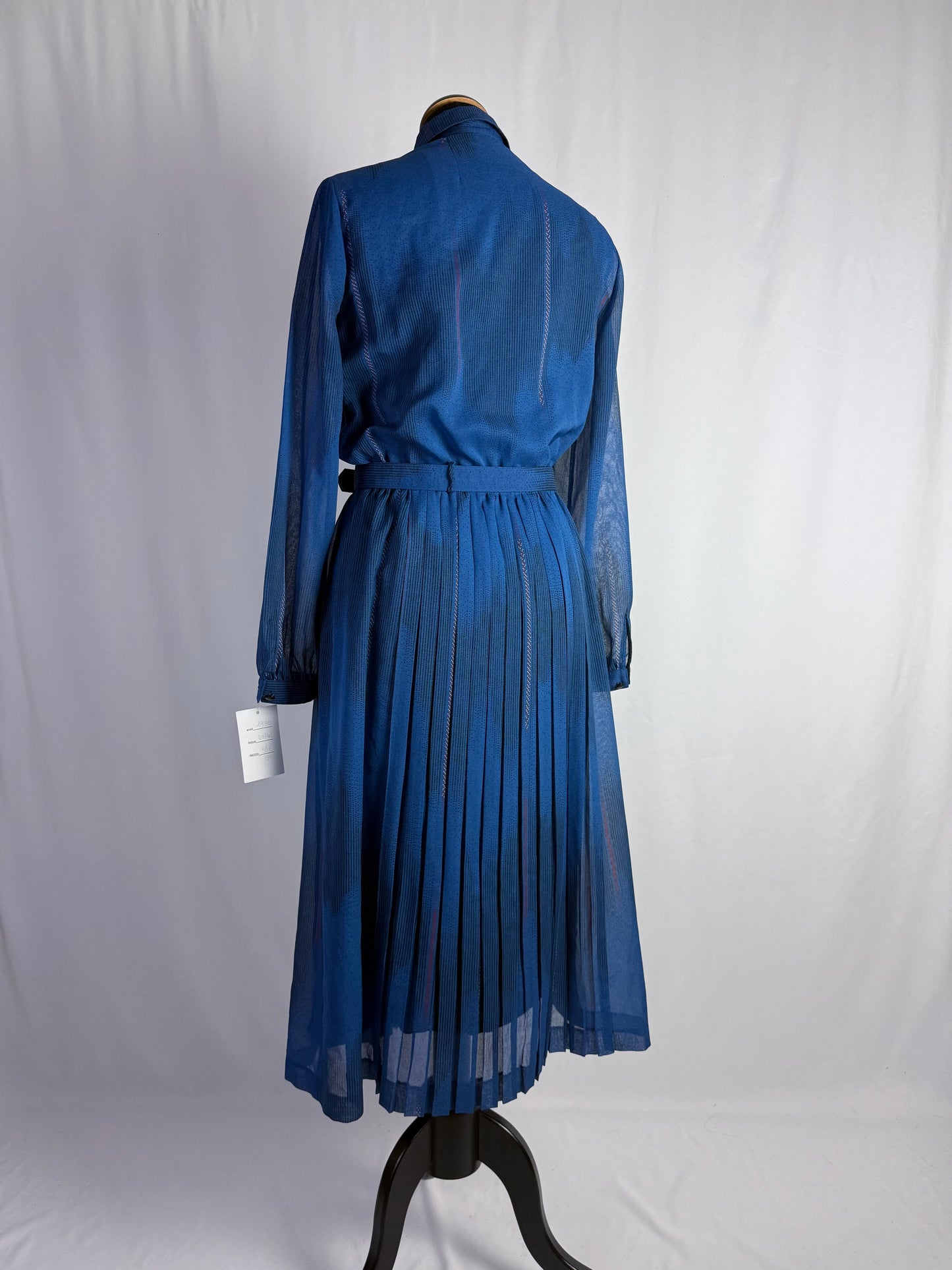 Abito classico anni ‘70 blu - TG. 40/42