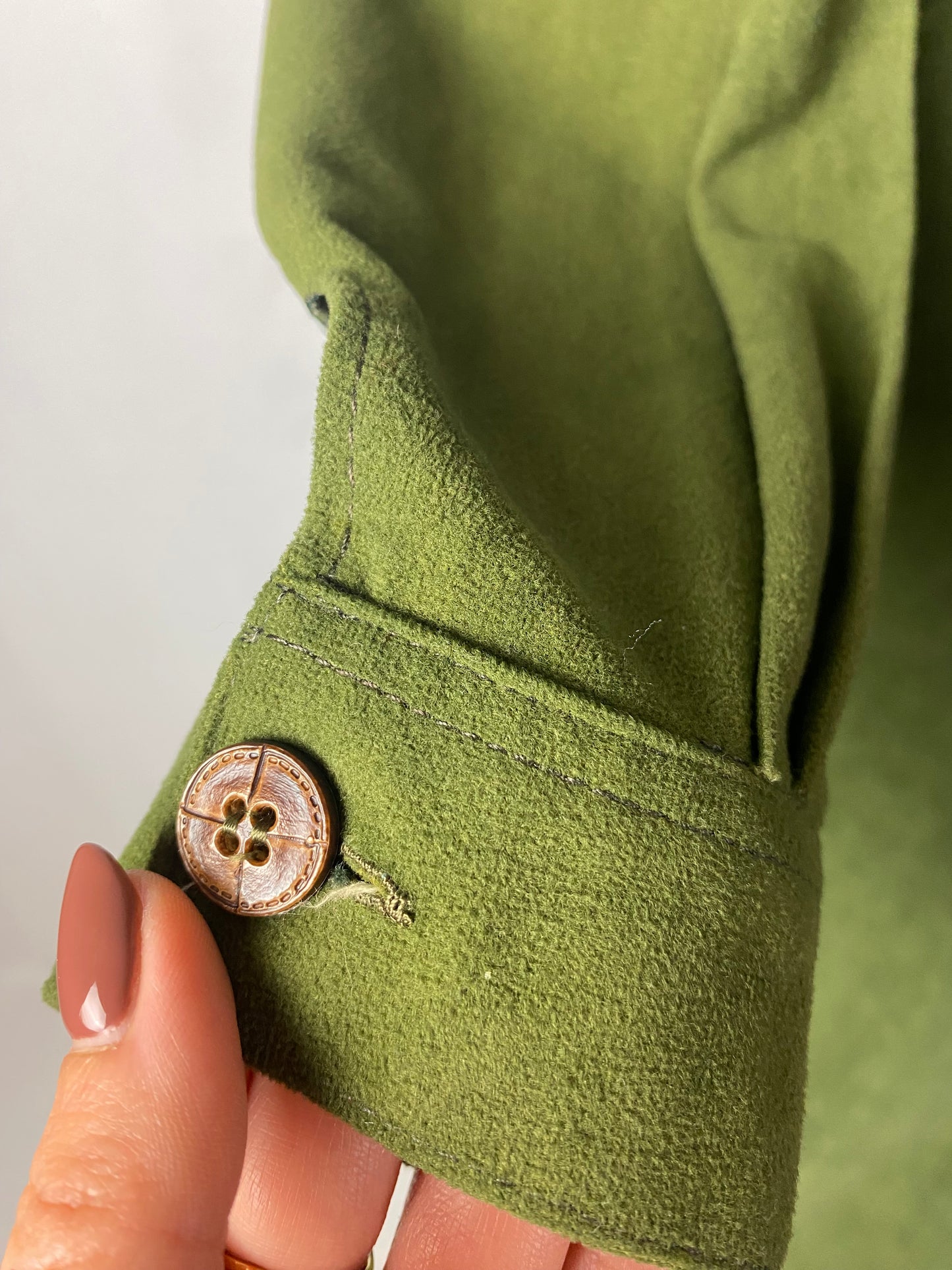 Abito anni ‘70 verde salvia - TG. 40