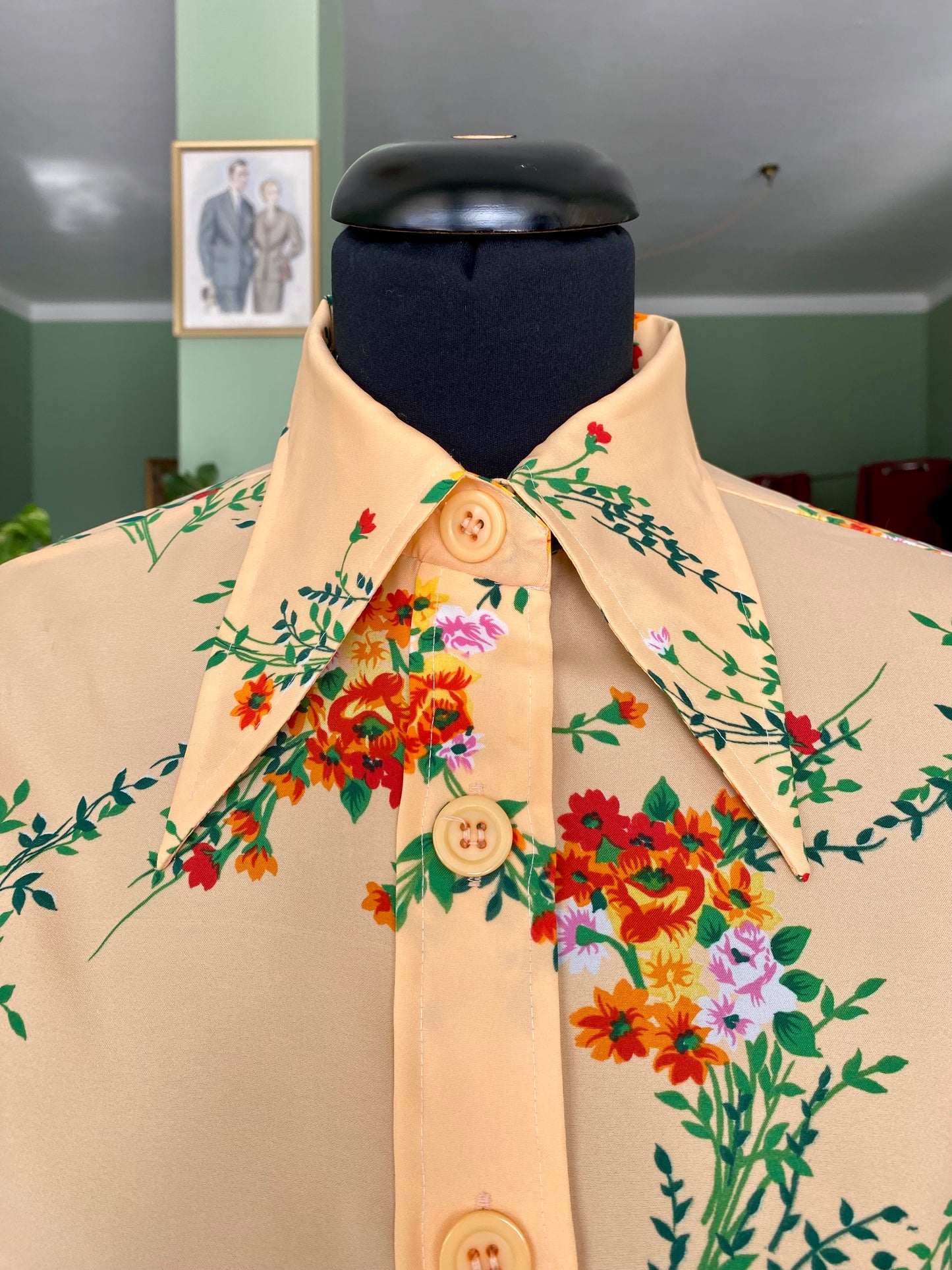 Camicia anni ‘70 primaverile - TG. 44