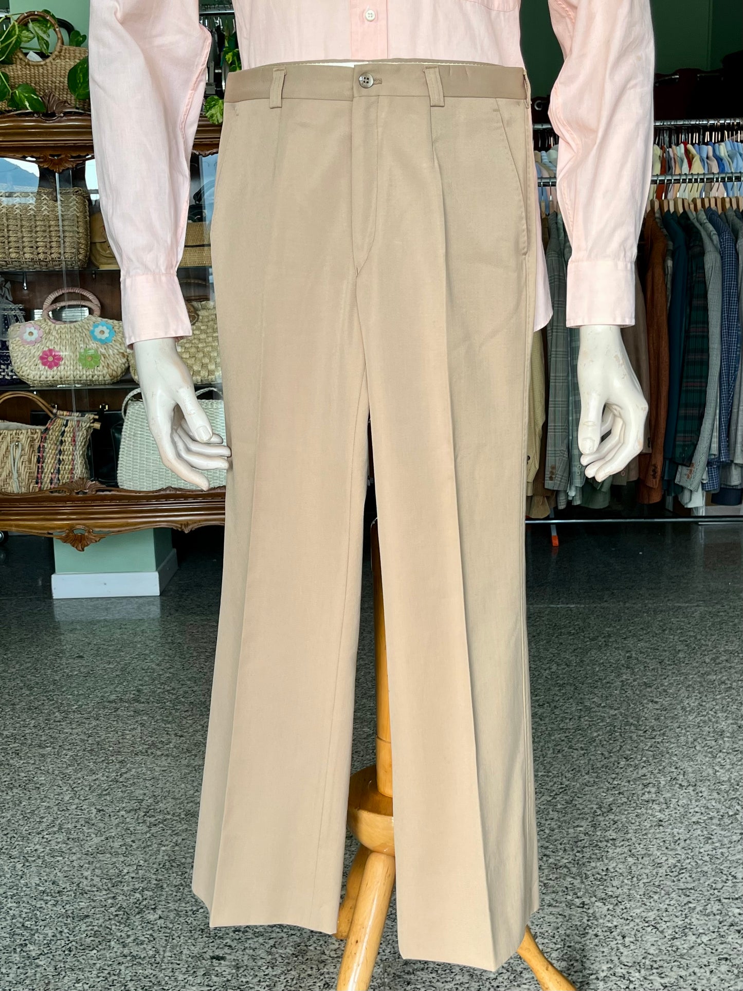 Calzoni anni ‘70 in twill tg. 46-48