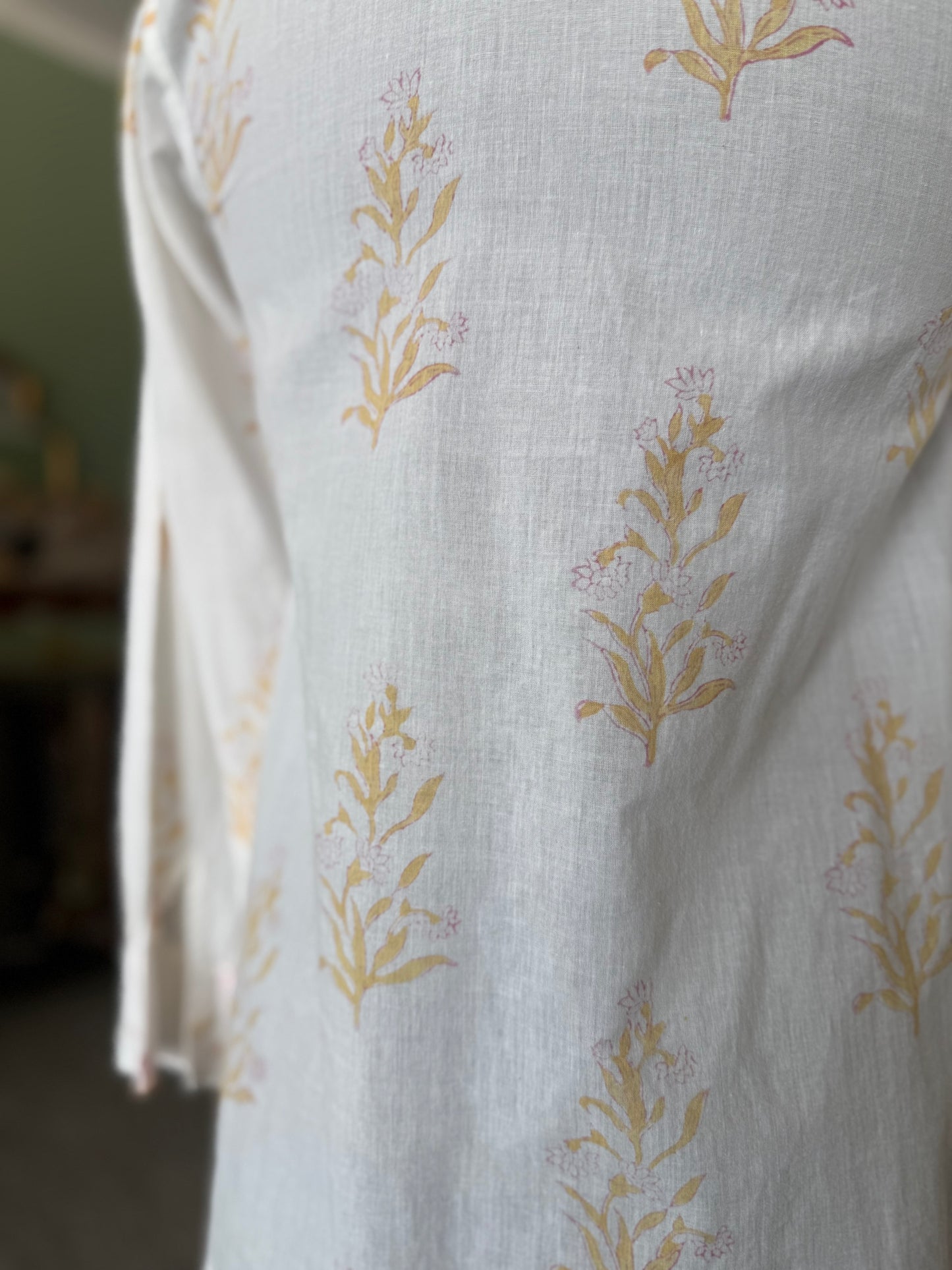 Camicia anni ‘70 in mussola di cotone - TG. 38