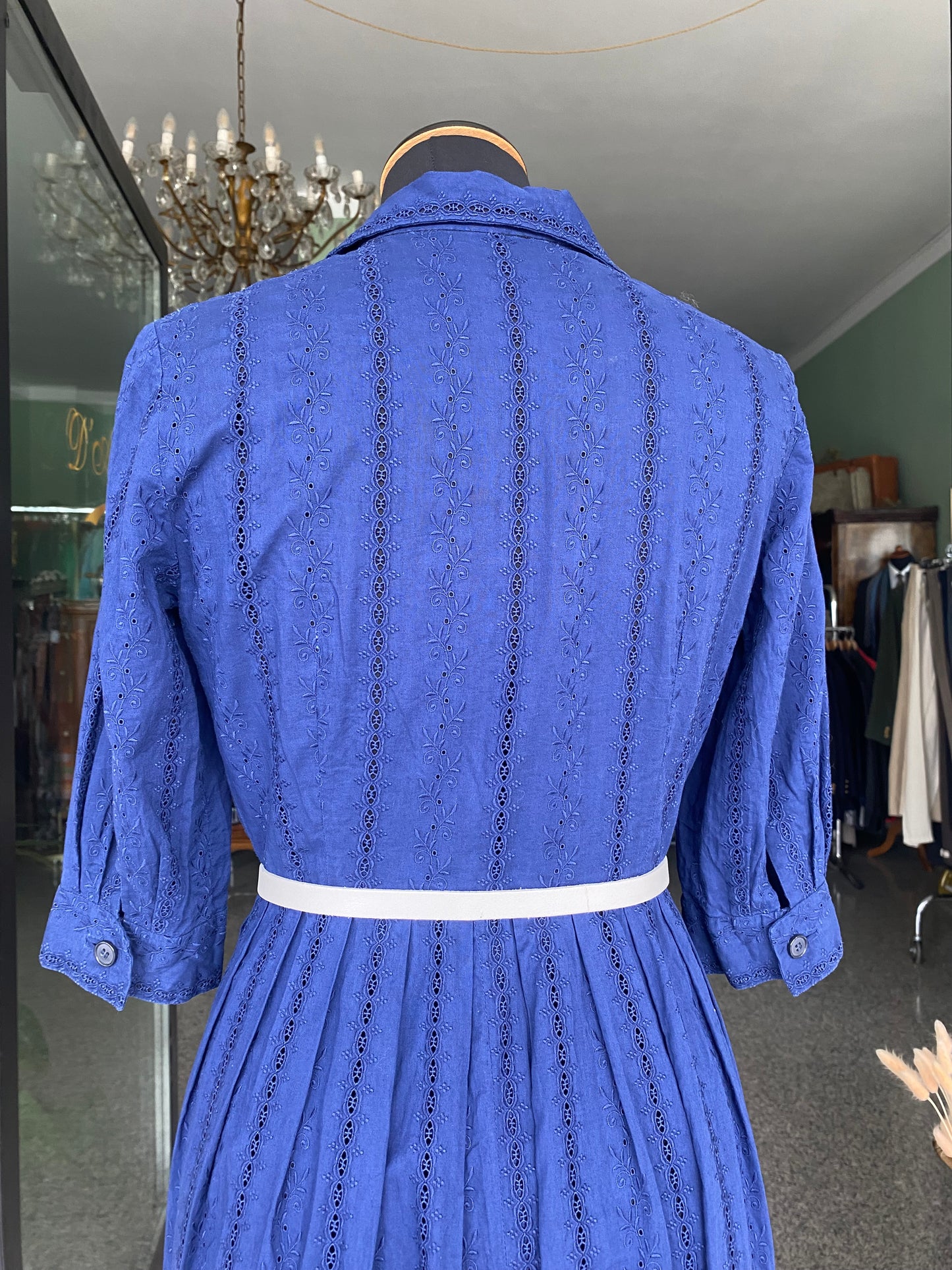 Abito anni ‘50 blu - Prenotato