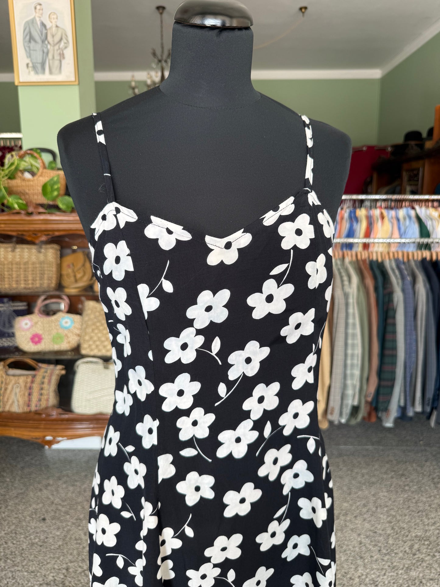 Mini dress con margherite - TG. 38