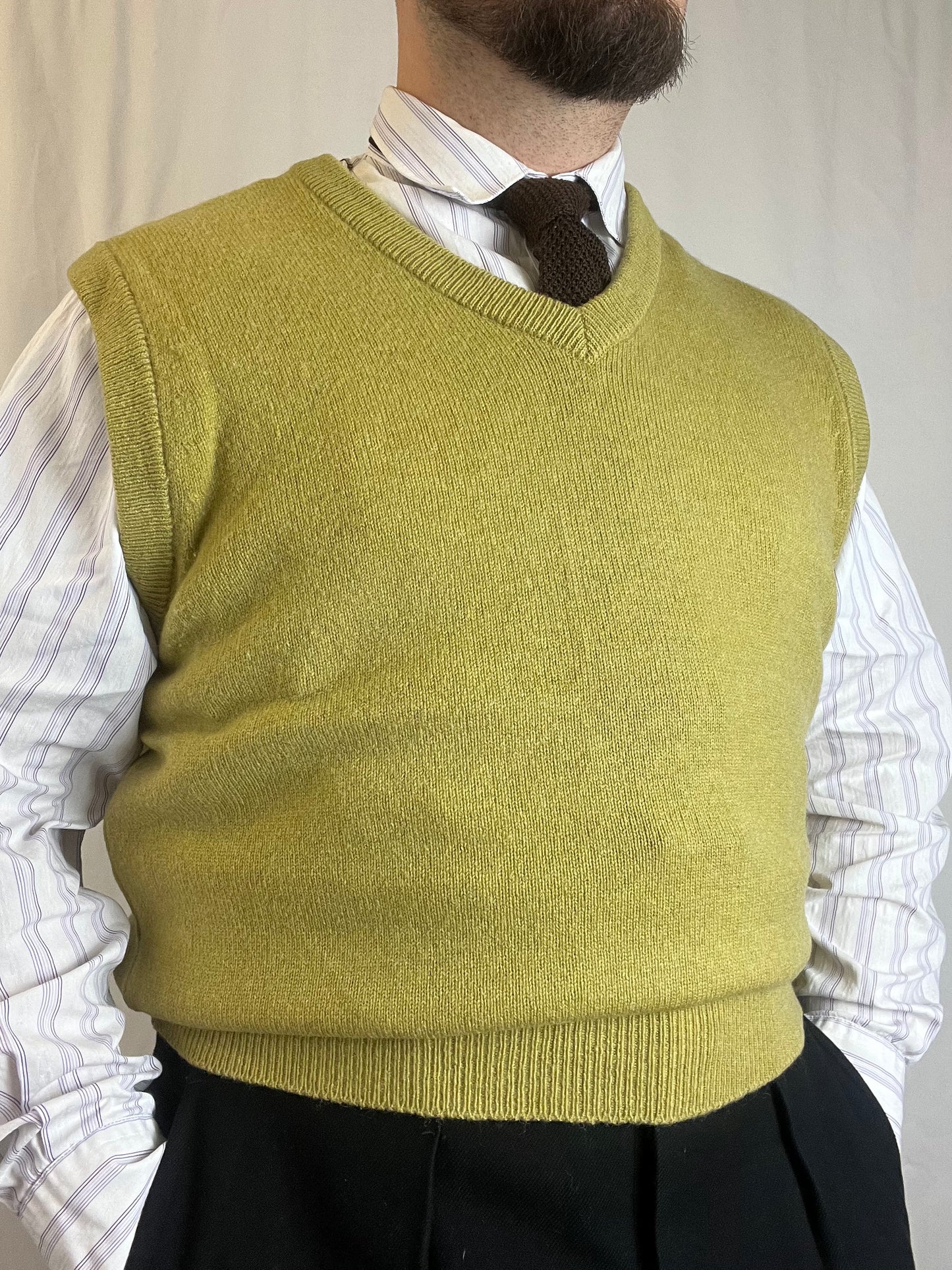 Gilet in maglia anni ‘80 tg. M-L