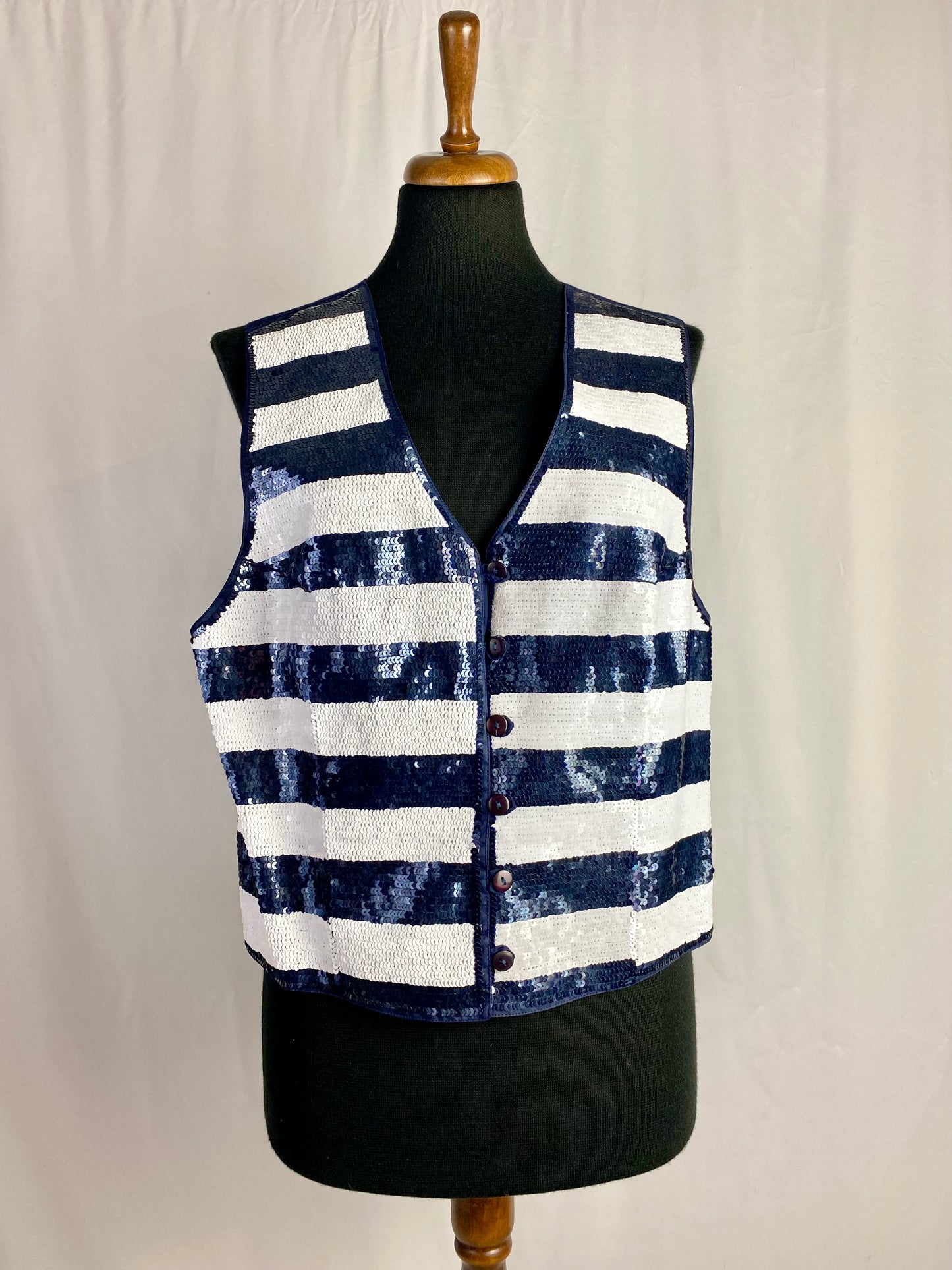 Gilet con paillettes- TG. 44