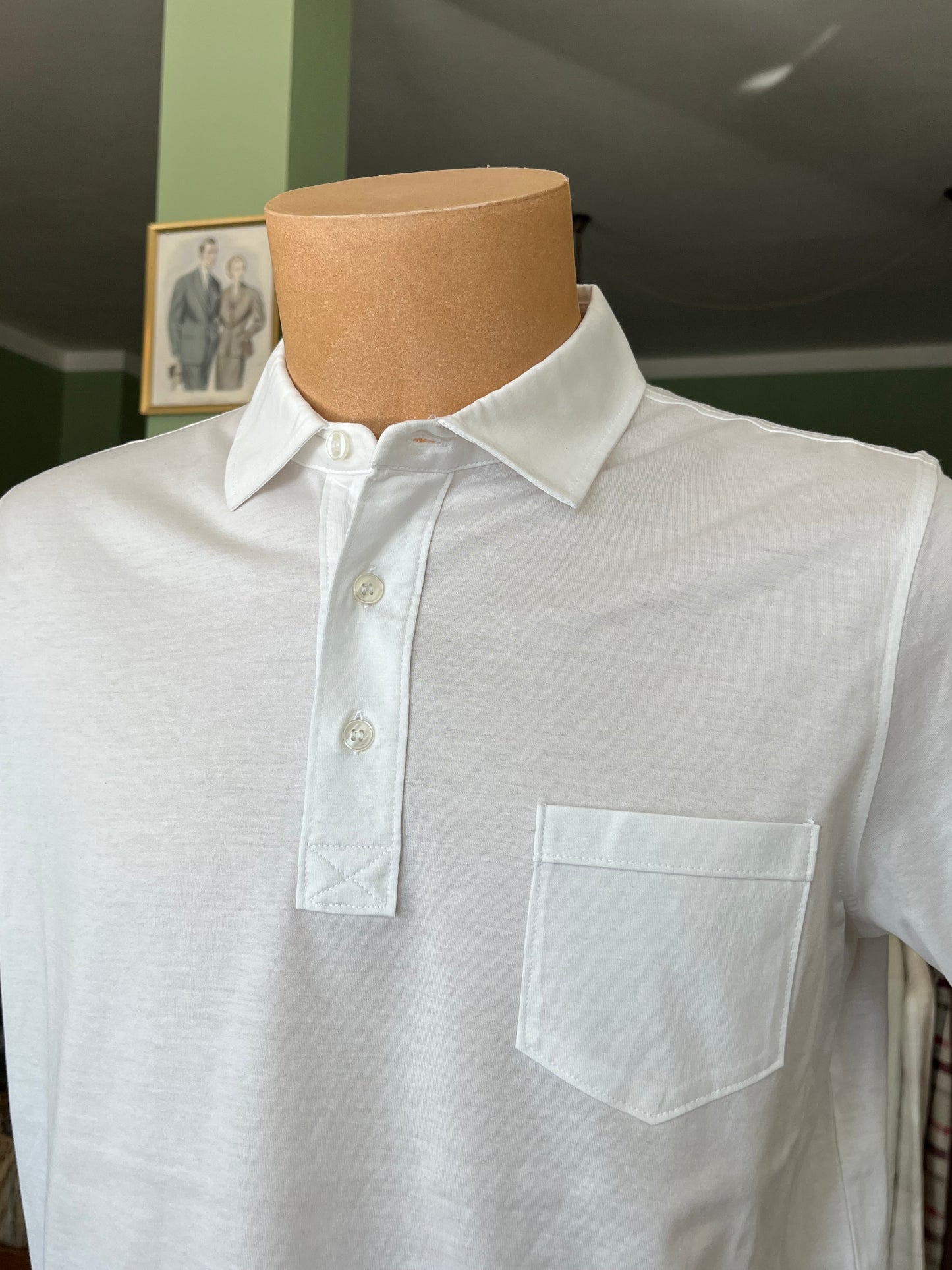 Polo a maniche corte puro cotone tg. 48