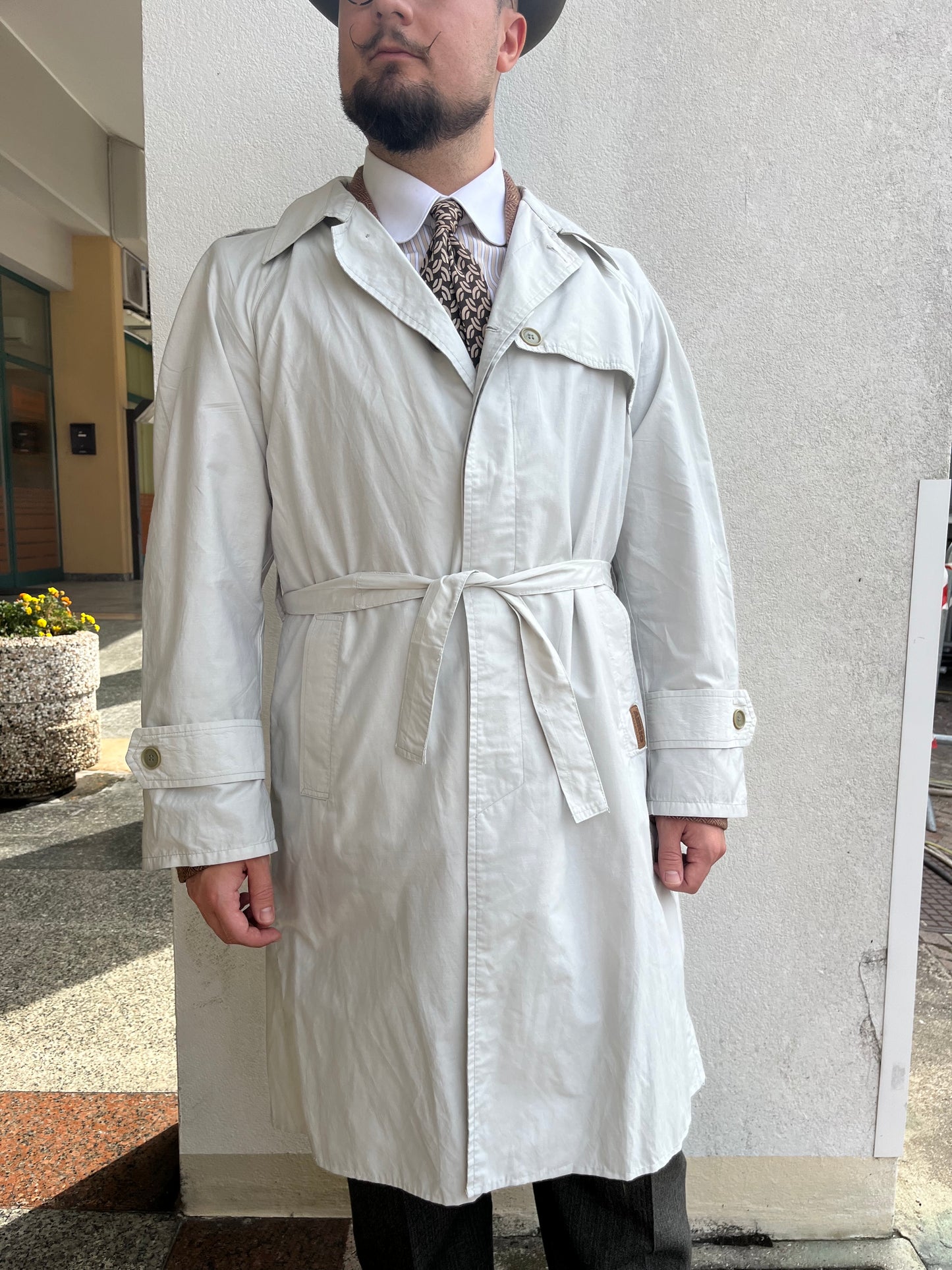 Trench anni ‘80 ghiaccio