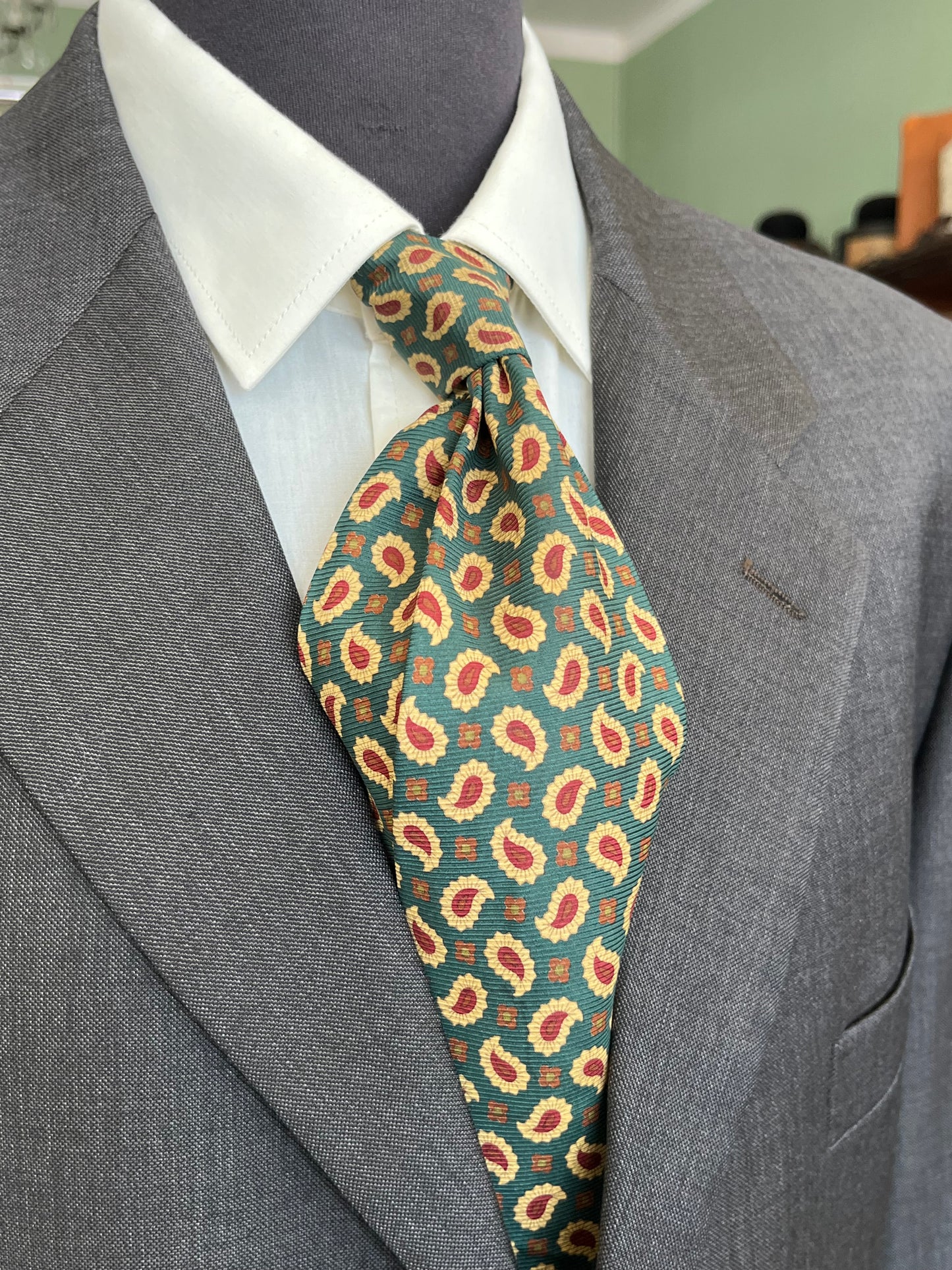 Cravatta anni ‘80 paisley