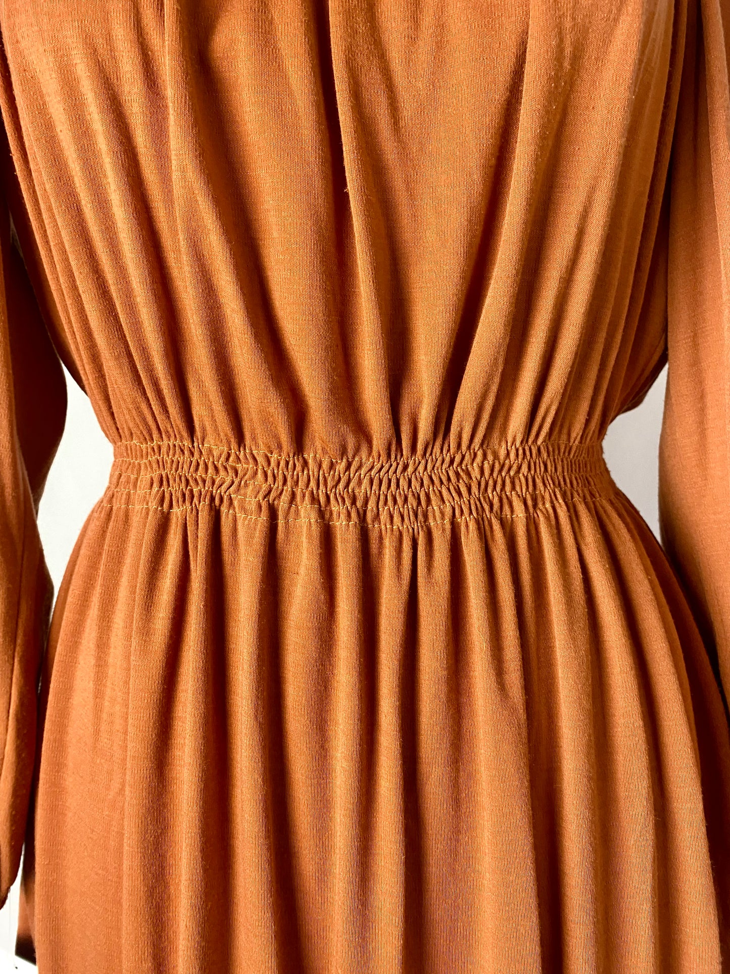 Abito anni ‘70 color ruggine - TG. 40/42