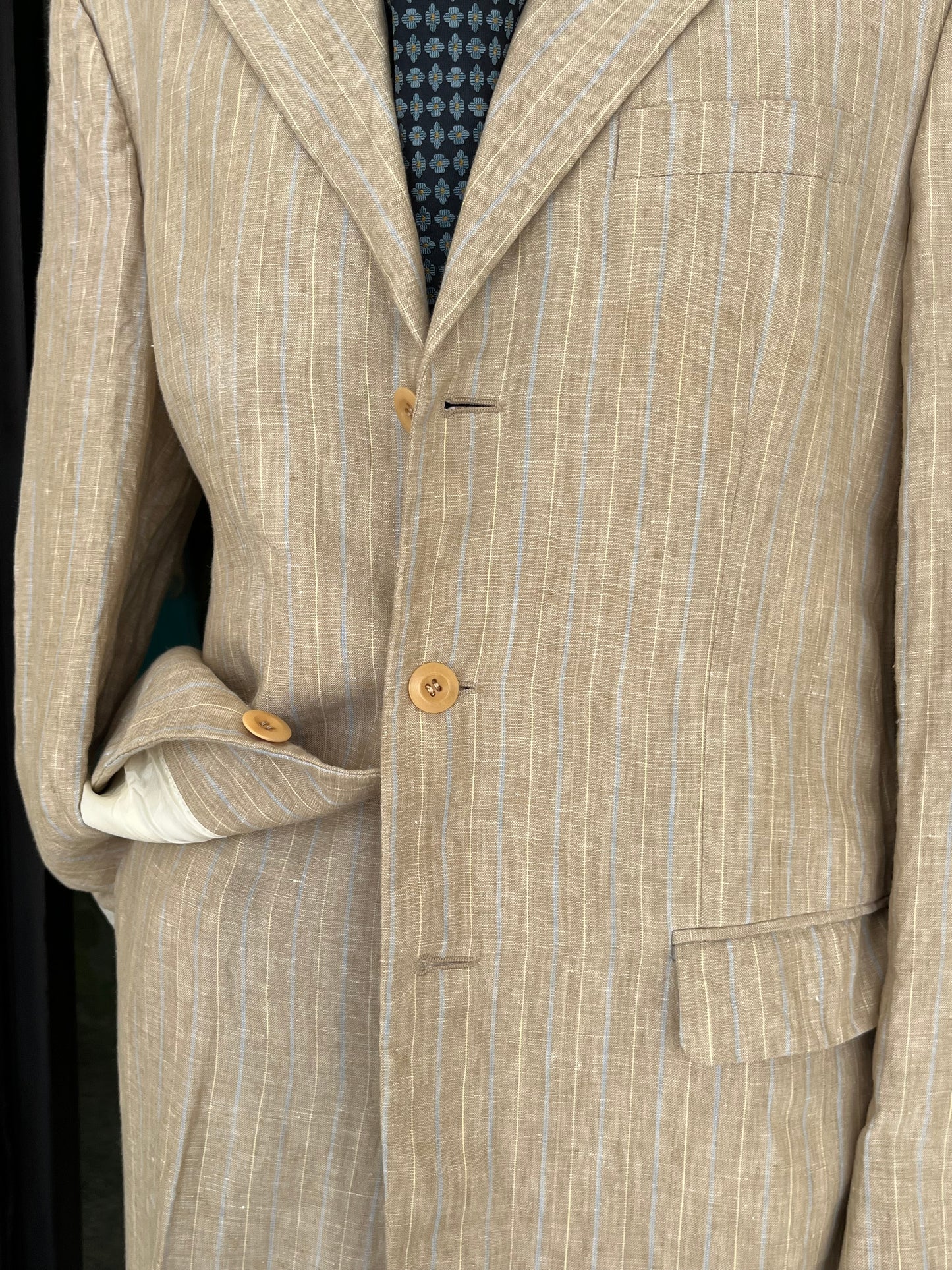 Completo in lino tg. 50-52