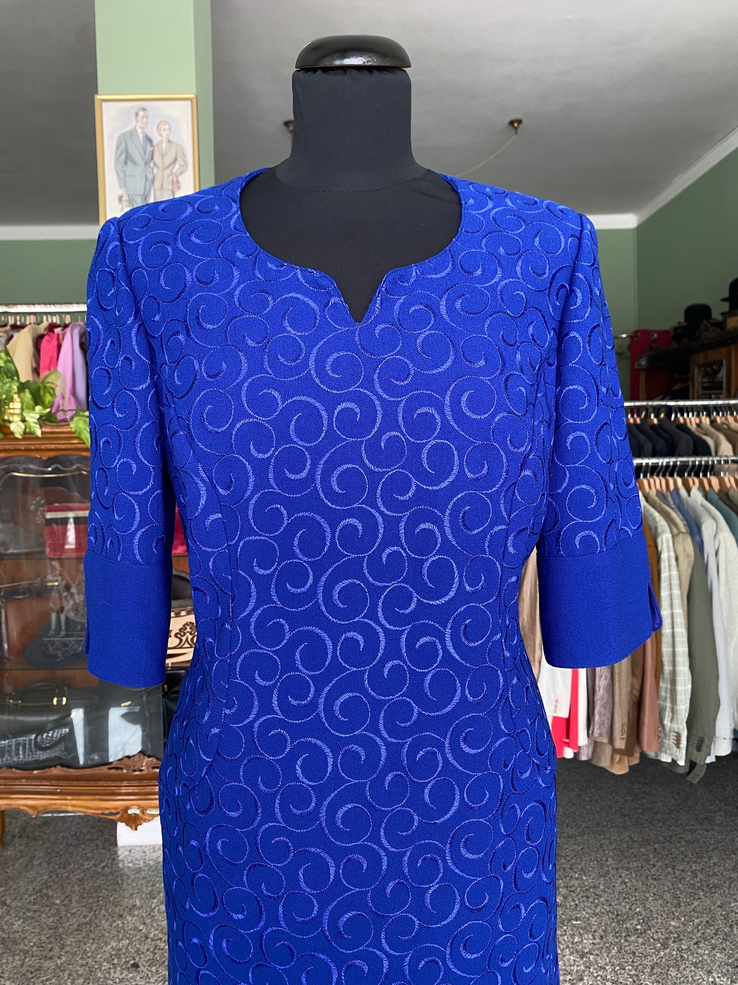 Abito elegante blu Royal - TG. 42/44 circa