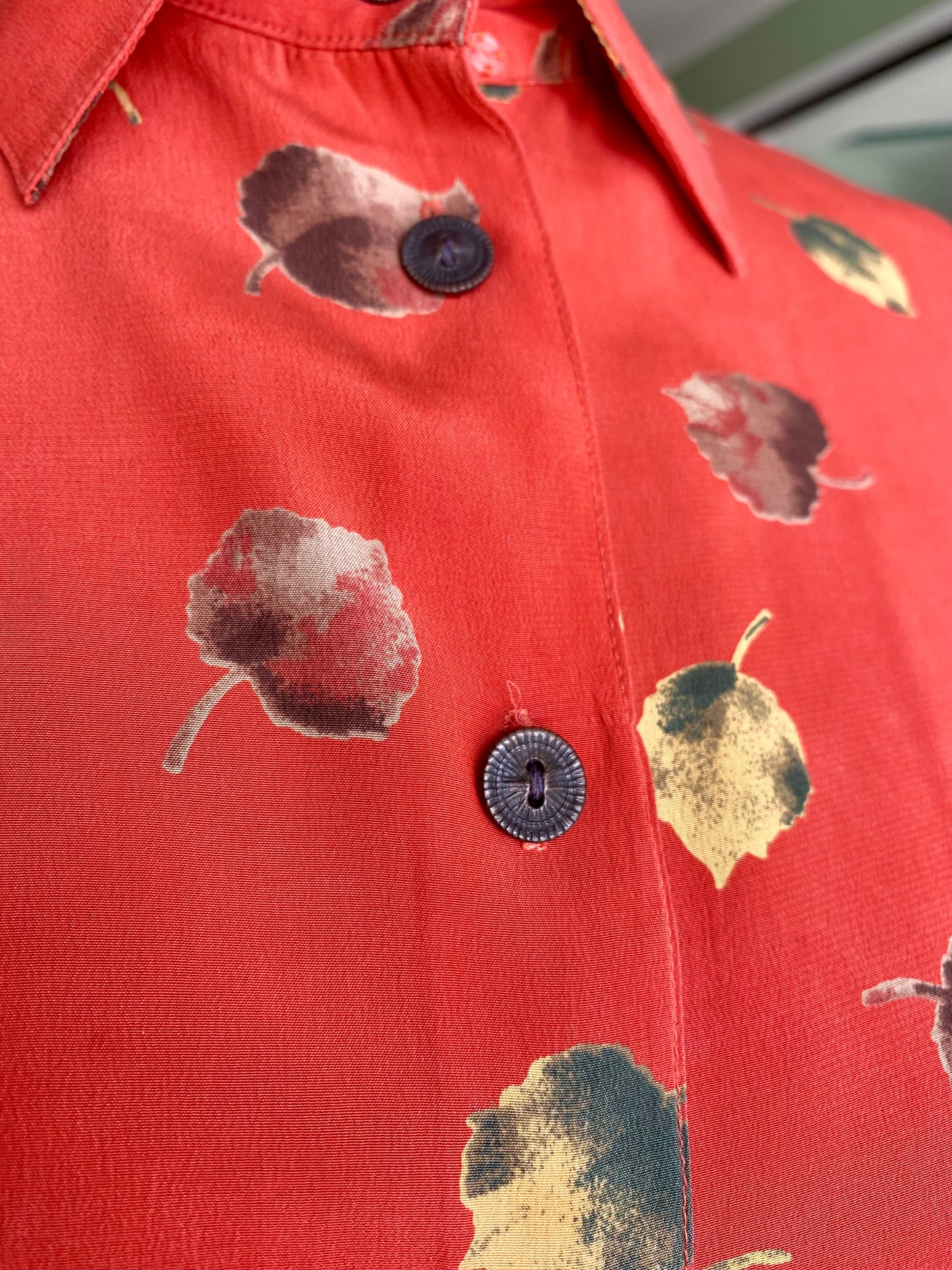 Camicia anni ‘80 in pura seta - TG. 48/50