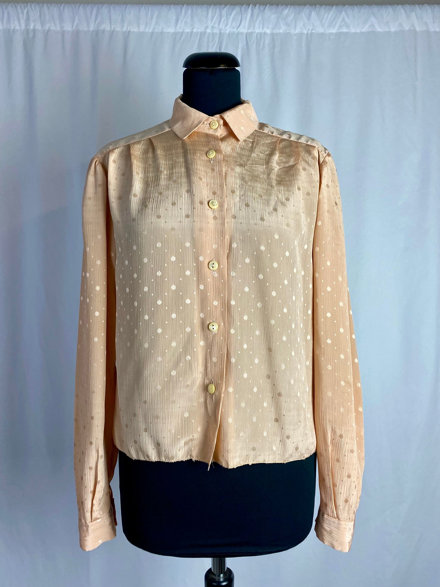 Camicia color rosa pesca - TG. 40/42