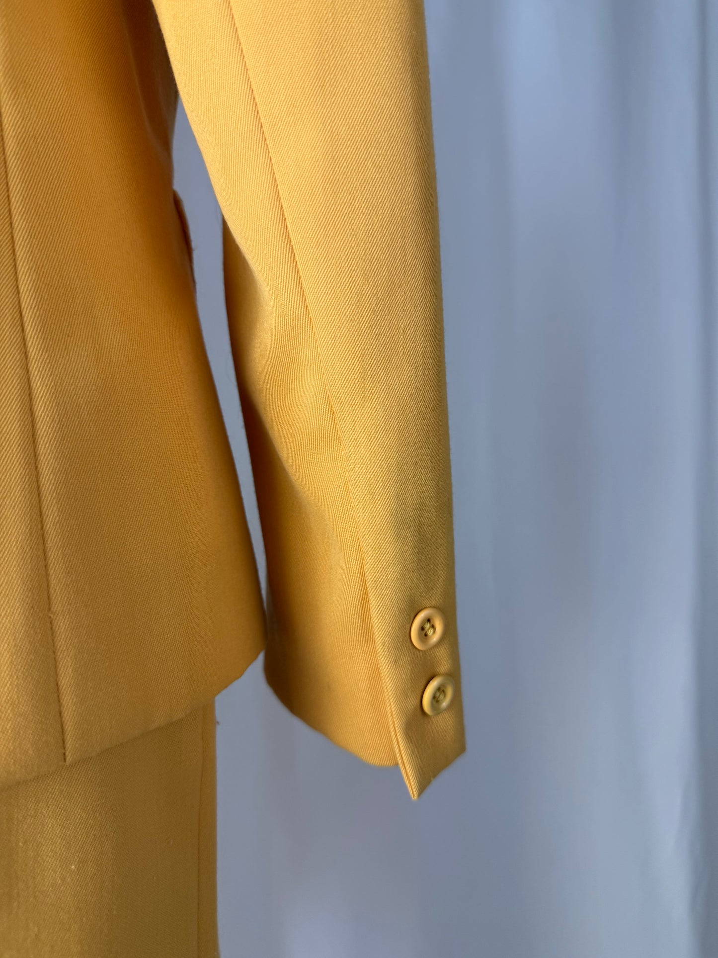 Tailleur anni ‘70 giallo ocra - TG. 40