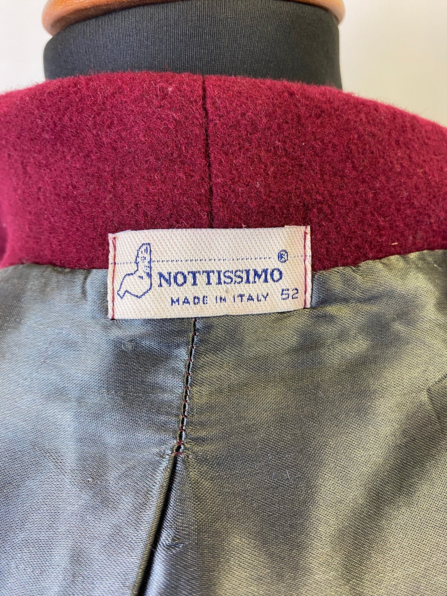 Vestaglia da camera borgogna L-XL