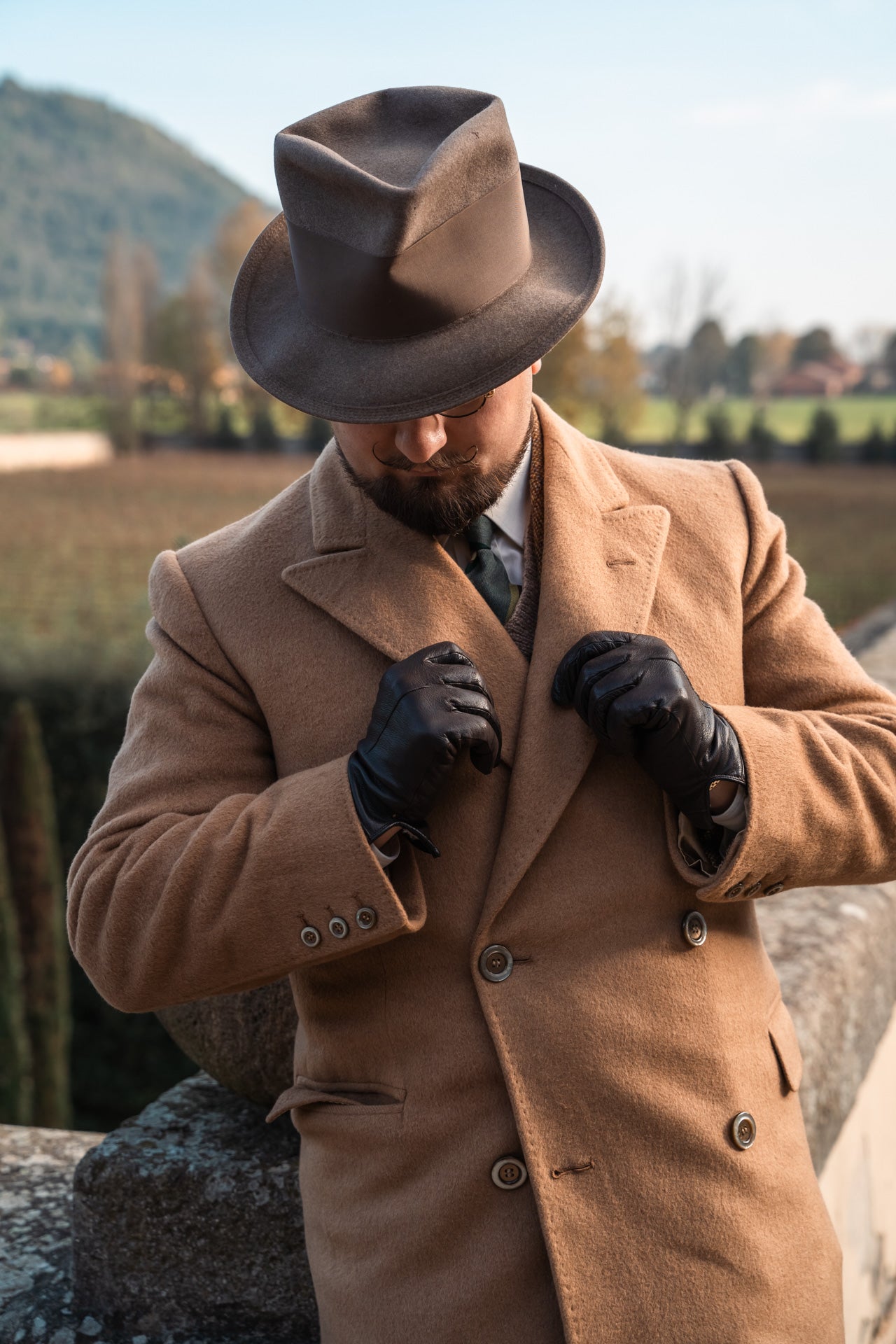 Cappotto doppiopetto anni '60 tg. 46-48