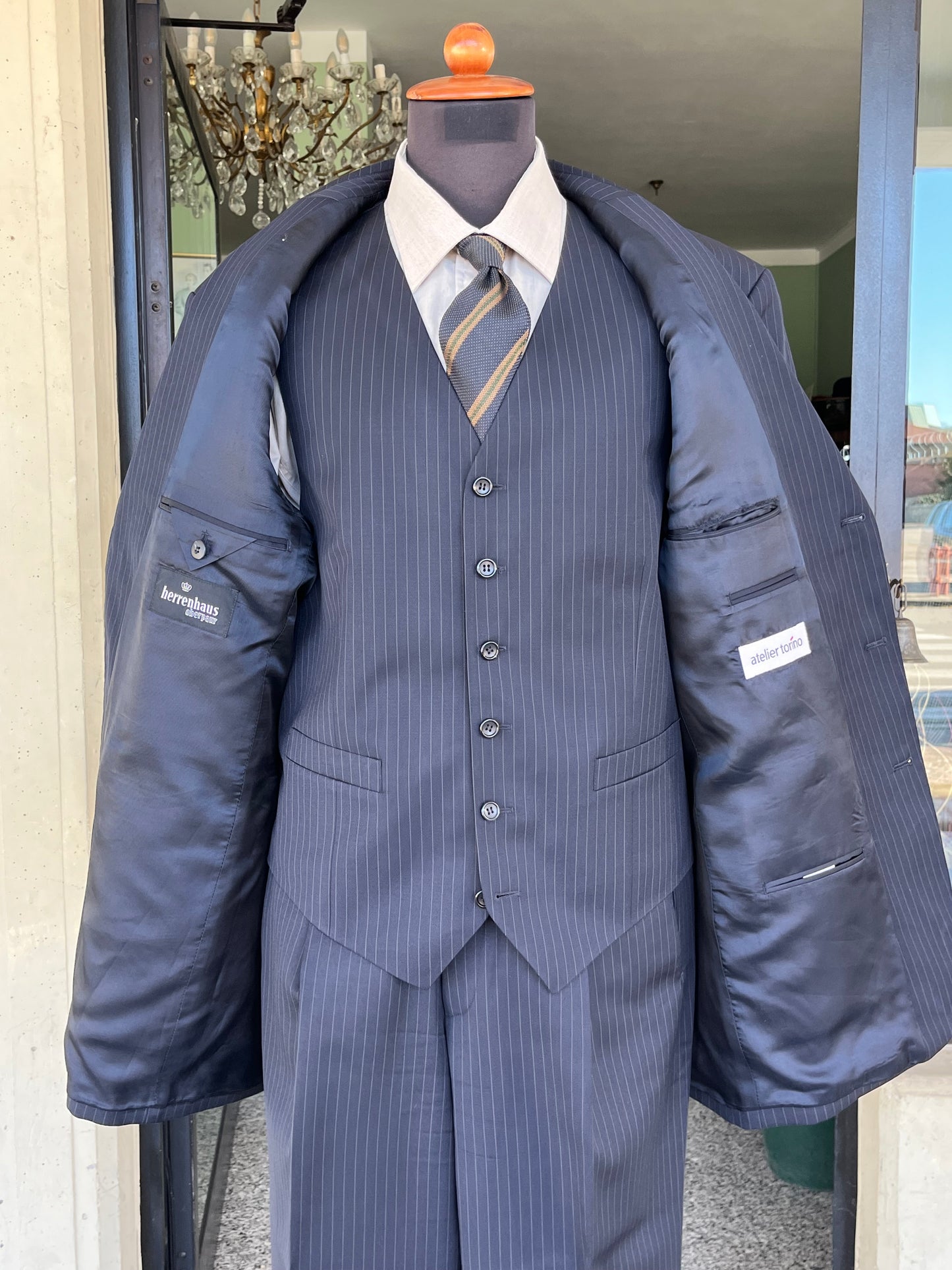 Completo tre pezzi anni ‘90 stile anni ‘40 tg. 54