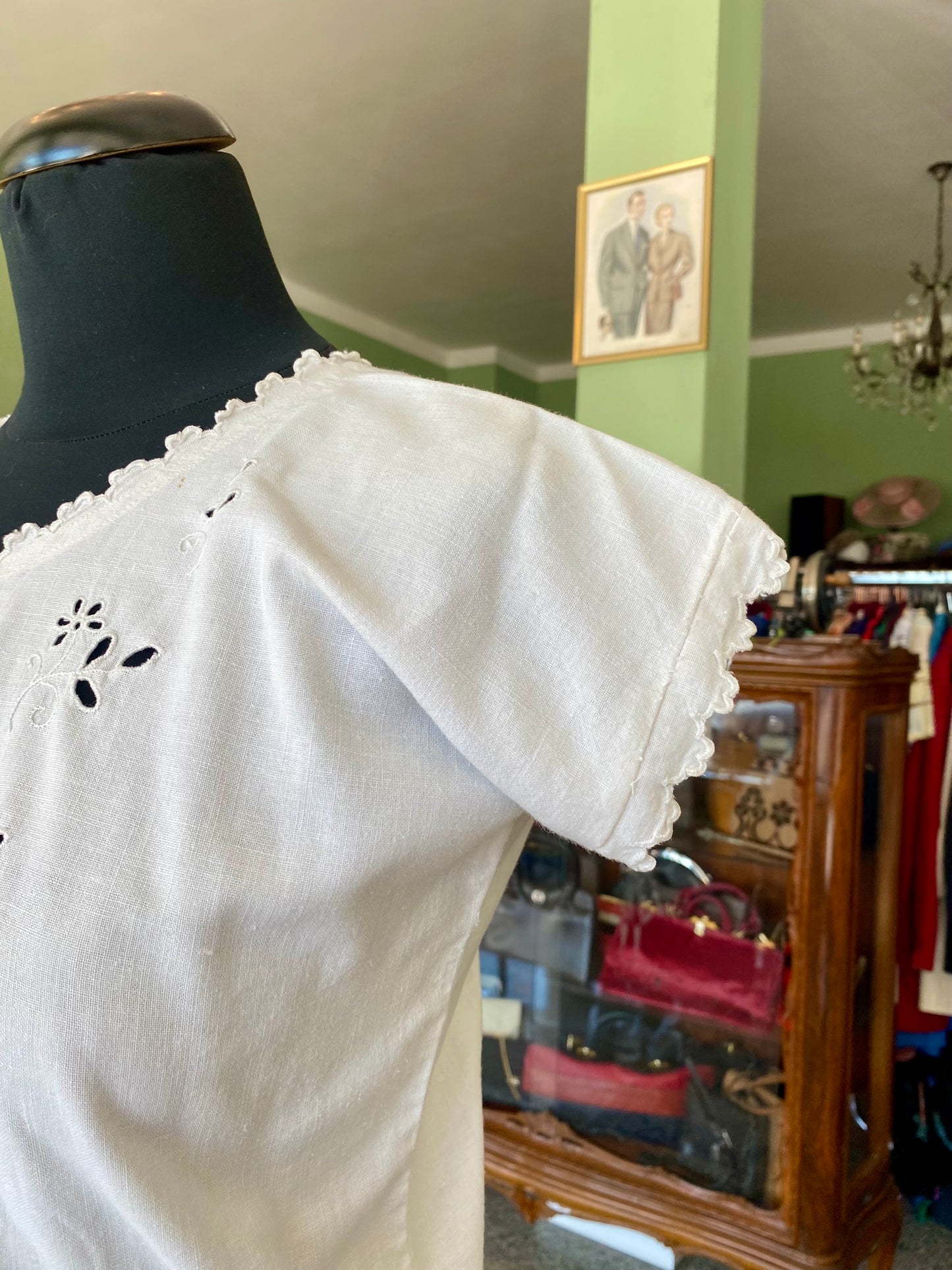 Blusa anni ‘50 in cotone - TG. 38