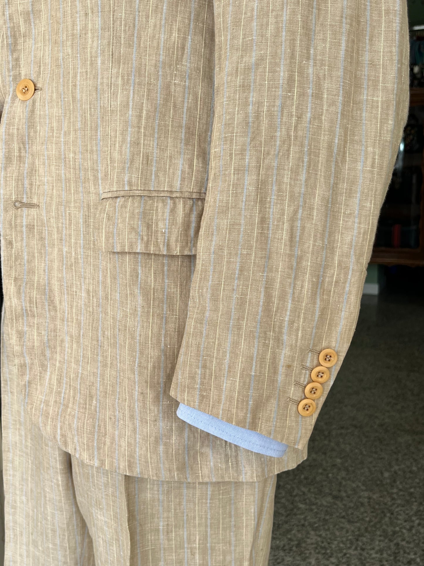 Completo in lino tg. 50-52
