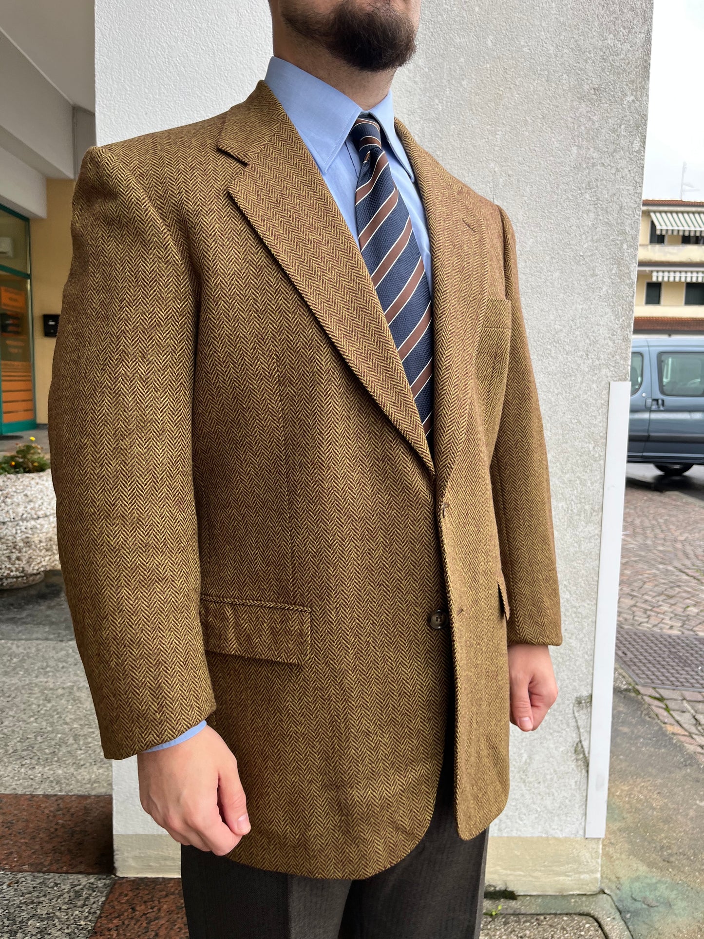 Giacca in tweed anni ‘80 tg. 52-54