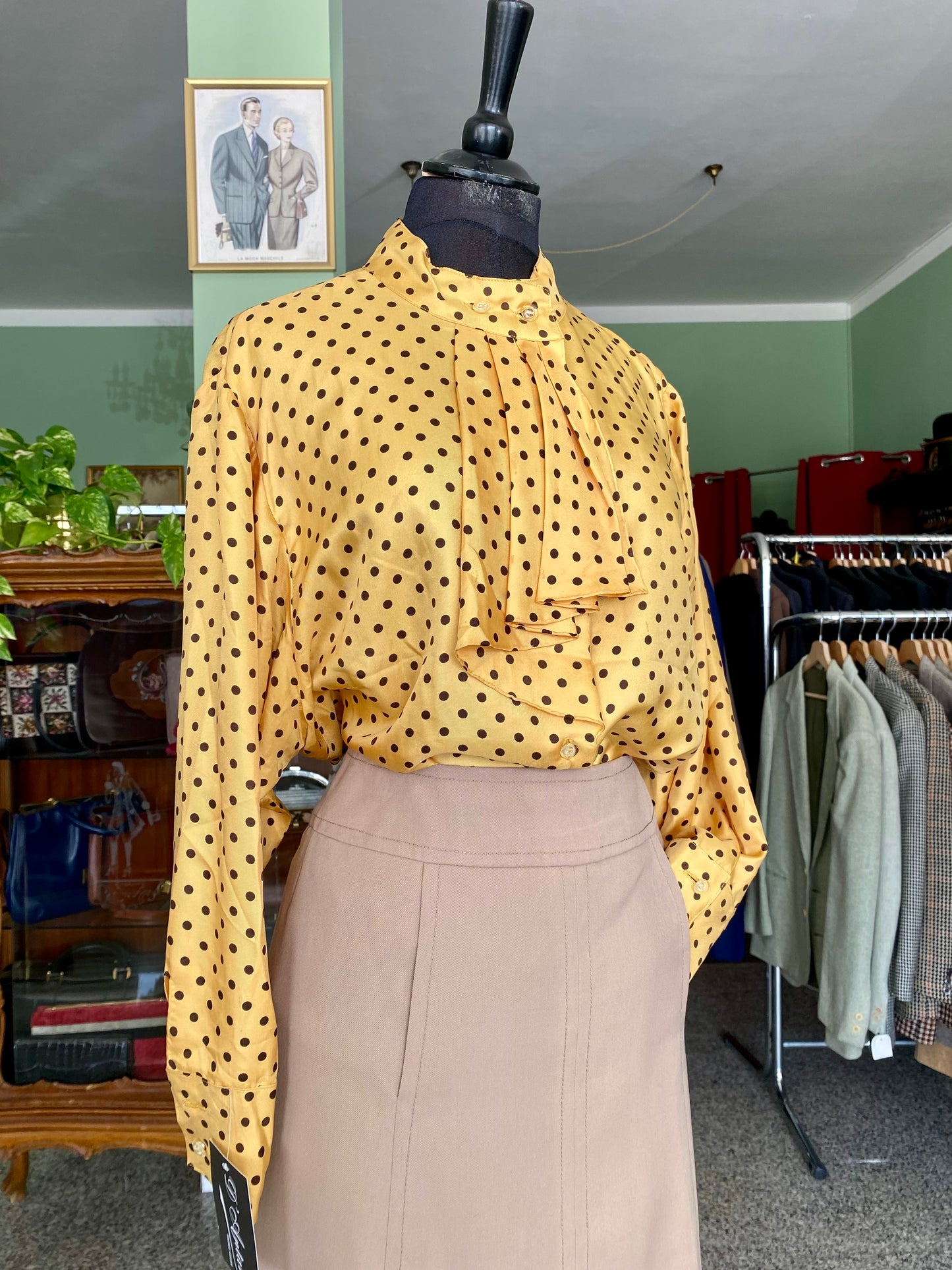 Camicia a pois - TG. 46/48