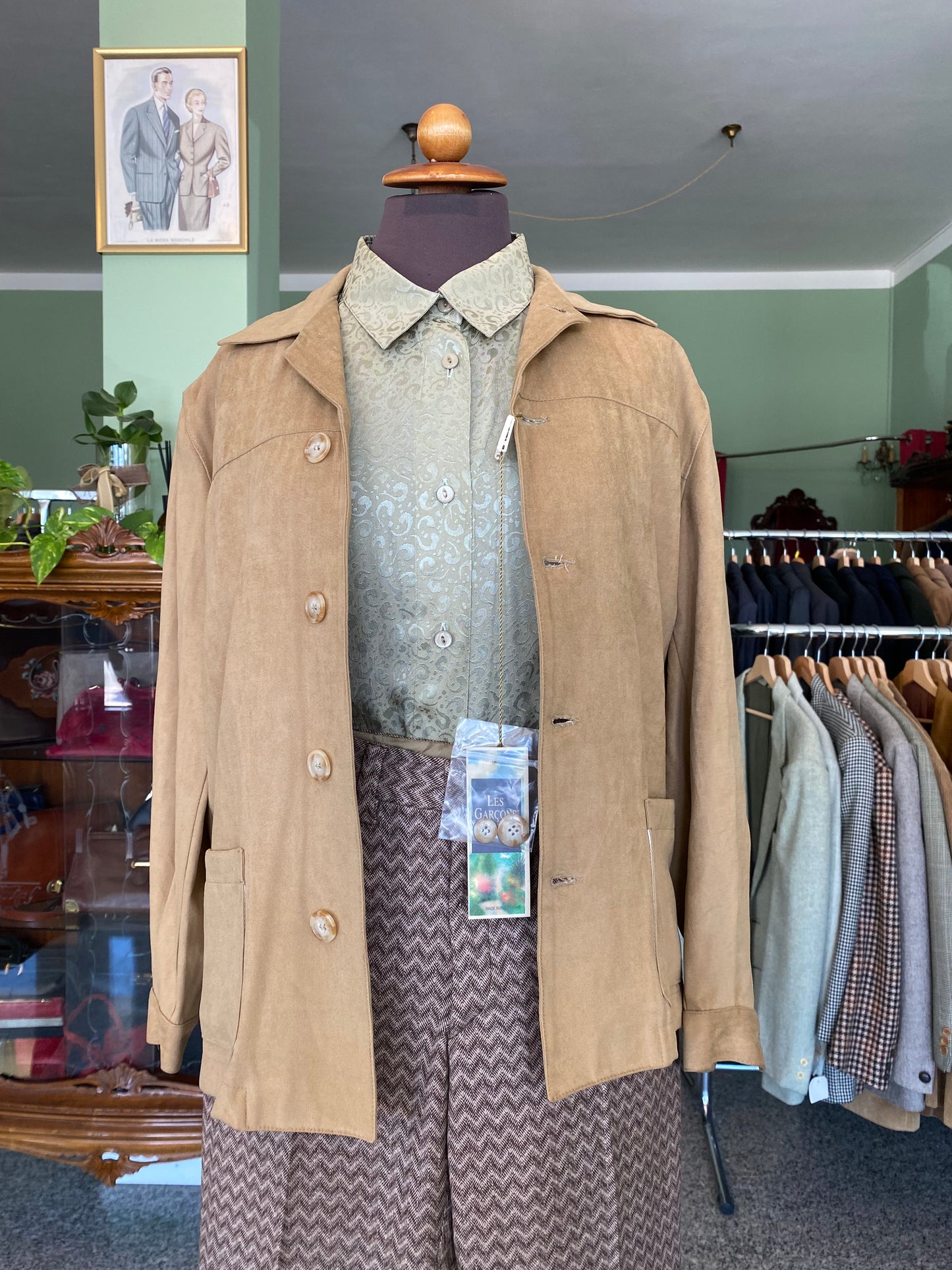 Camicia simil camoscio - TG. 40/42
