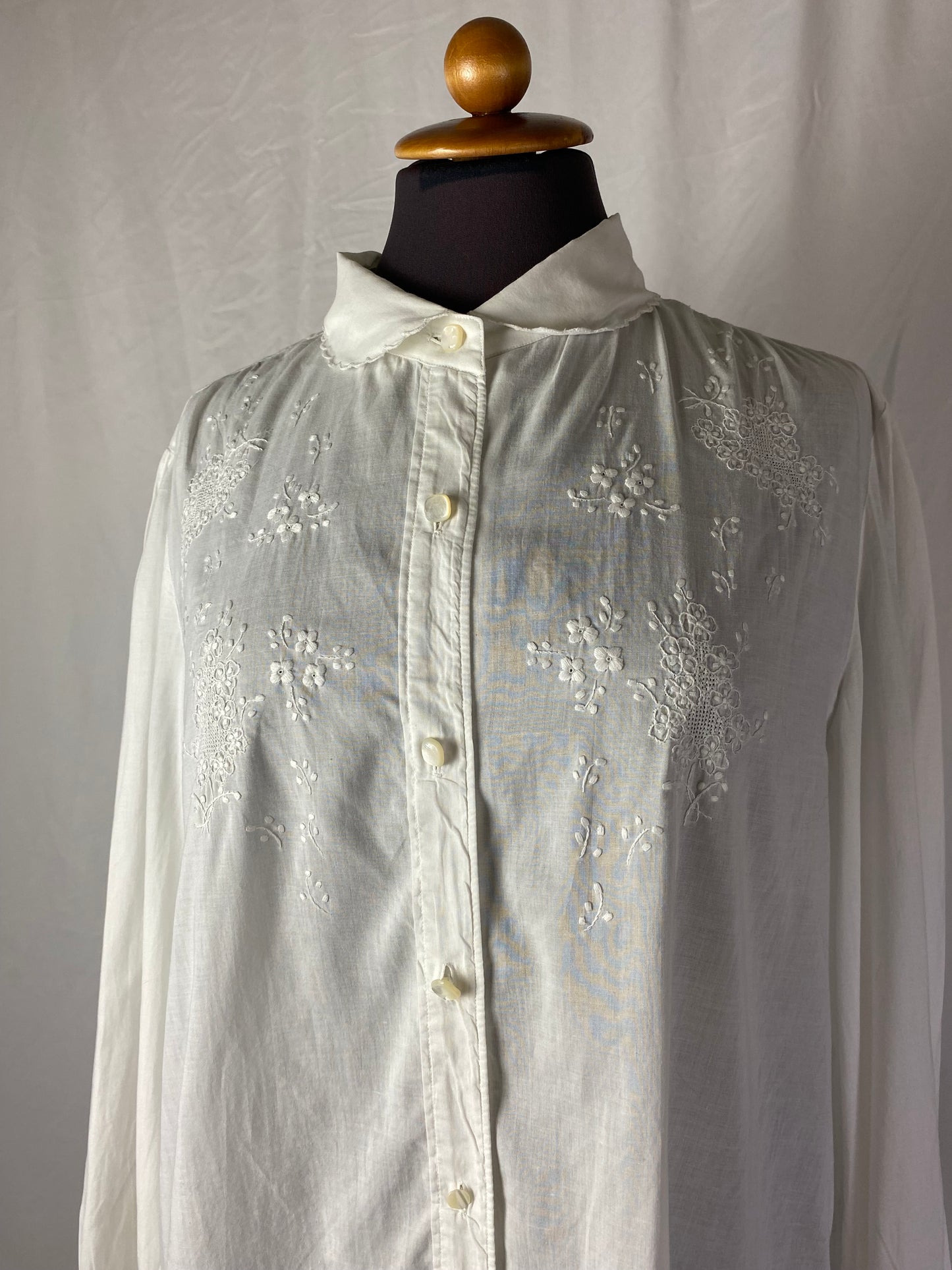 Camicia bianca in cotone - TG. 44