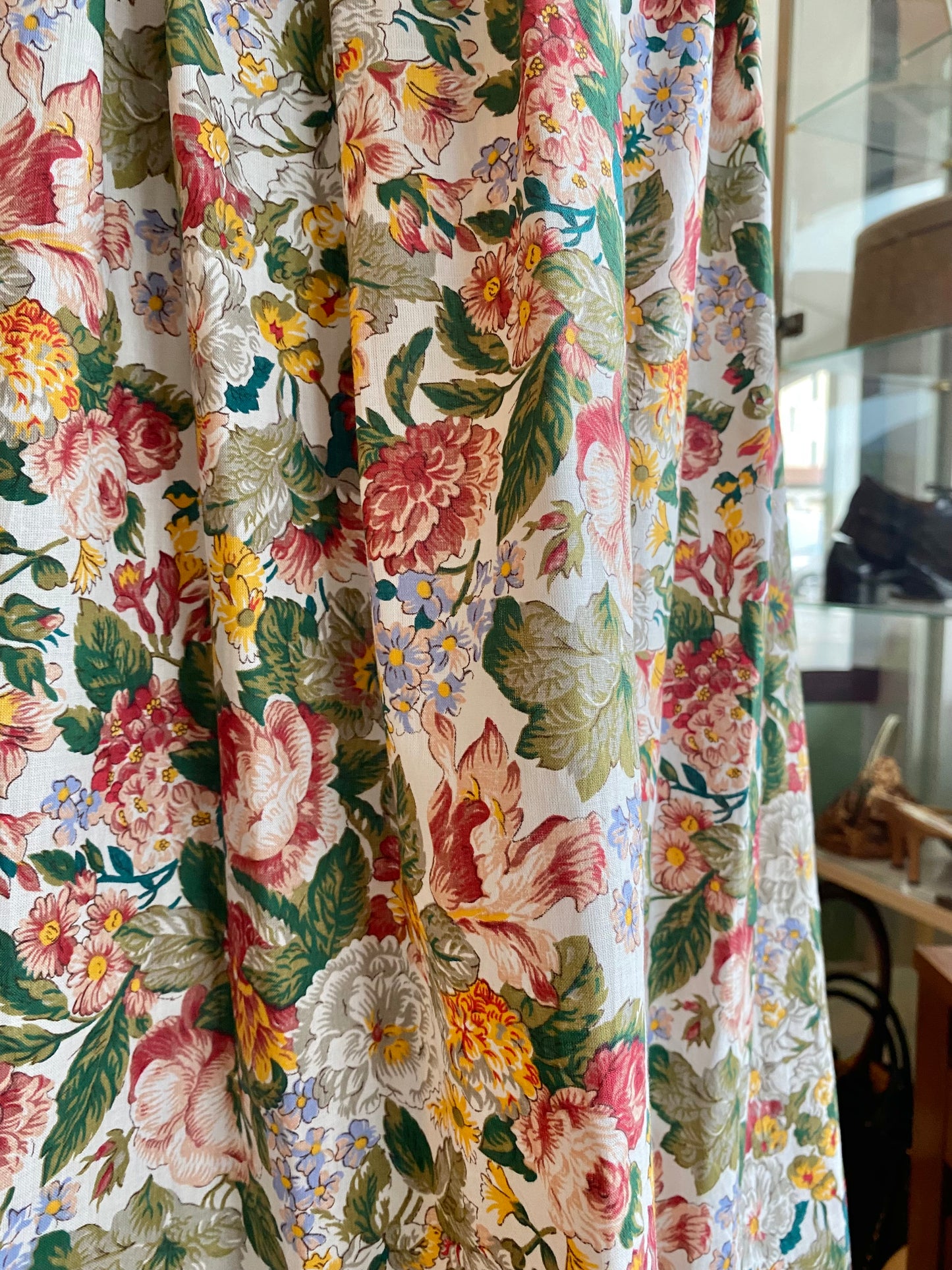 Gonna a ruota fantasia floreale - TG. 50/52