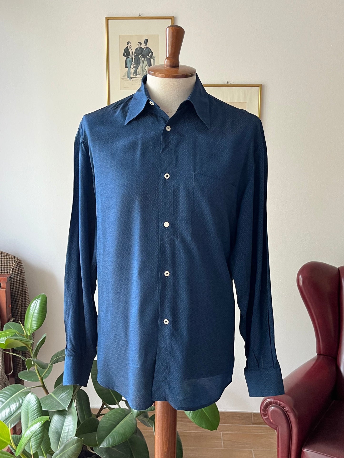 Camicia anni ‘90 viscosa tg. M-L