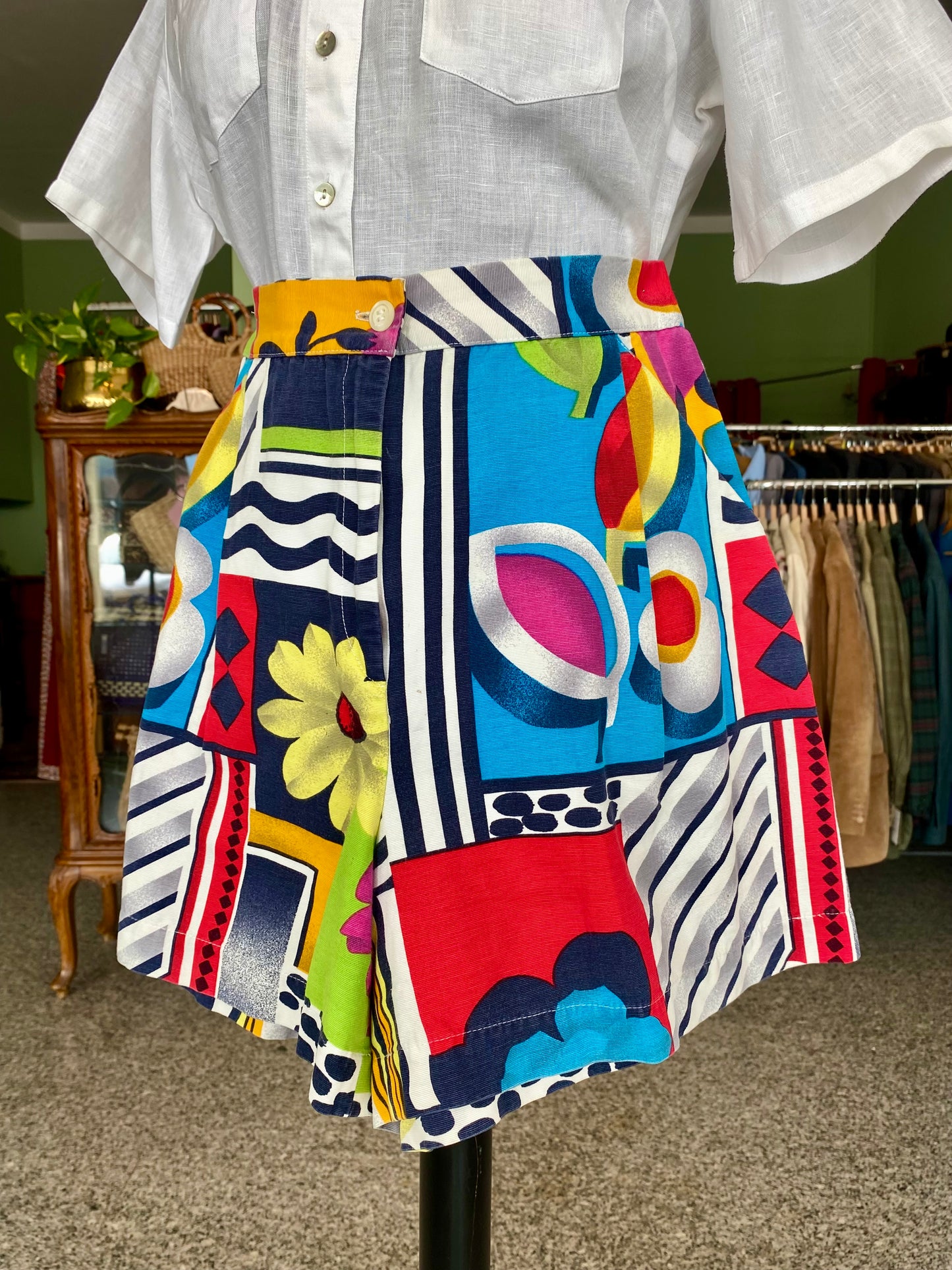Shorts anni ‘80 in cotone - TG. 38
