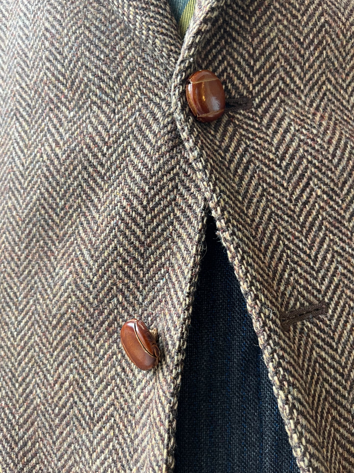 Giacca anni '70 in tweed tg. 46-48
