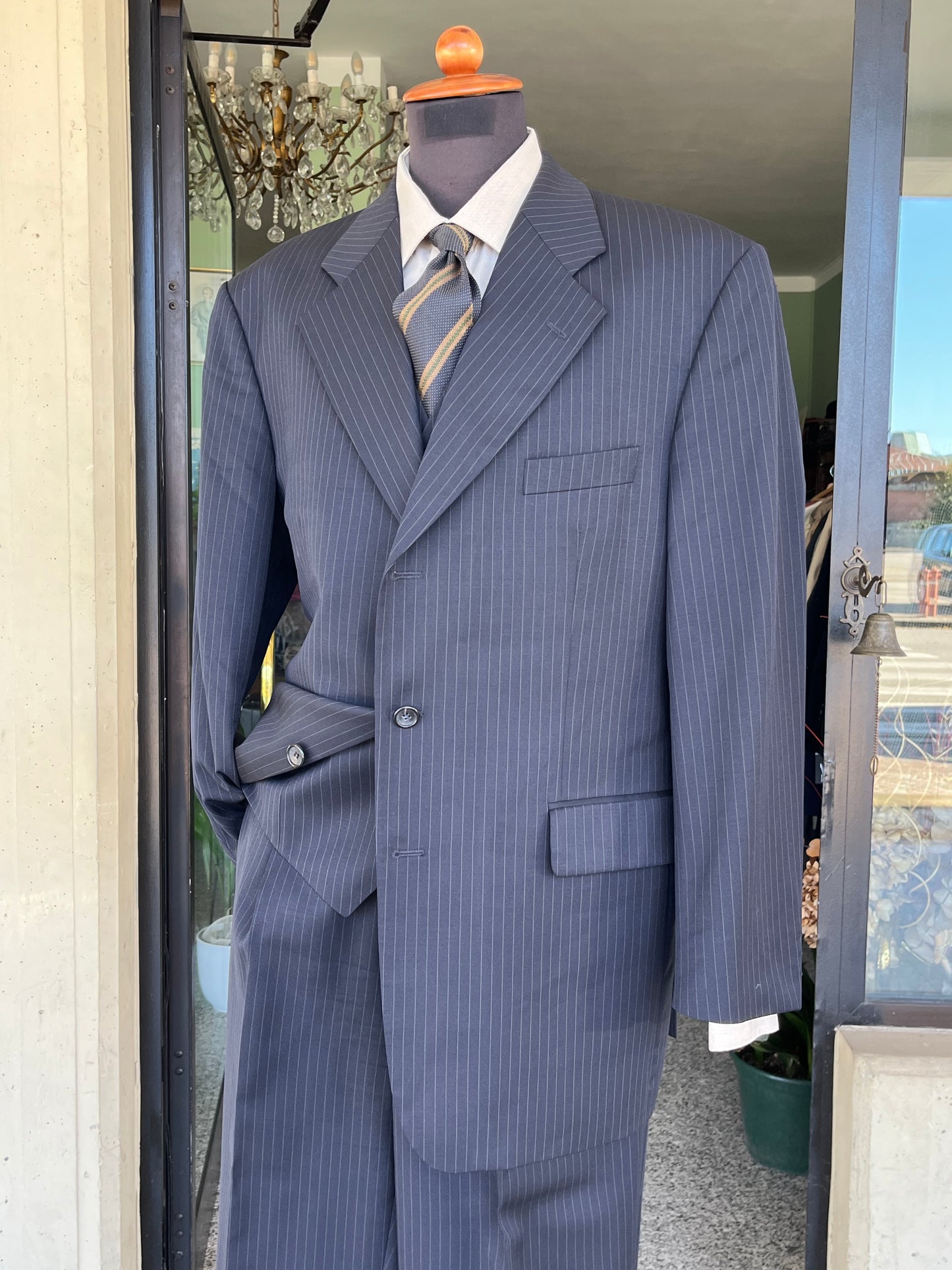 Completo tre pezzi anni ‘90 stile anni ‘40 tg. 54