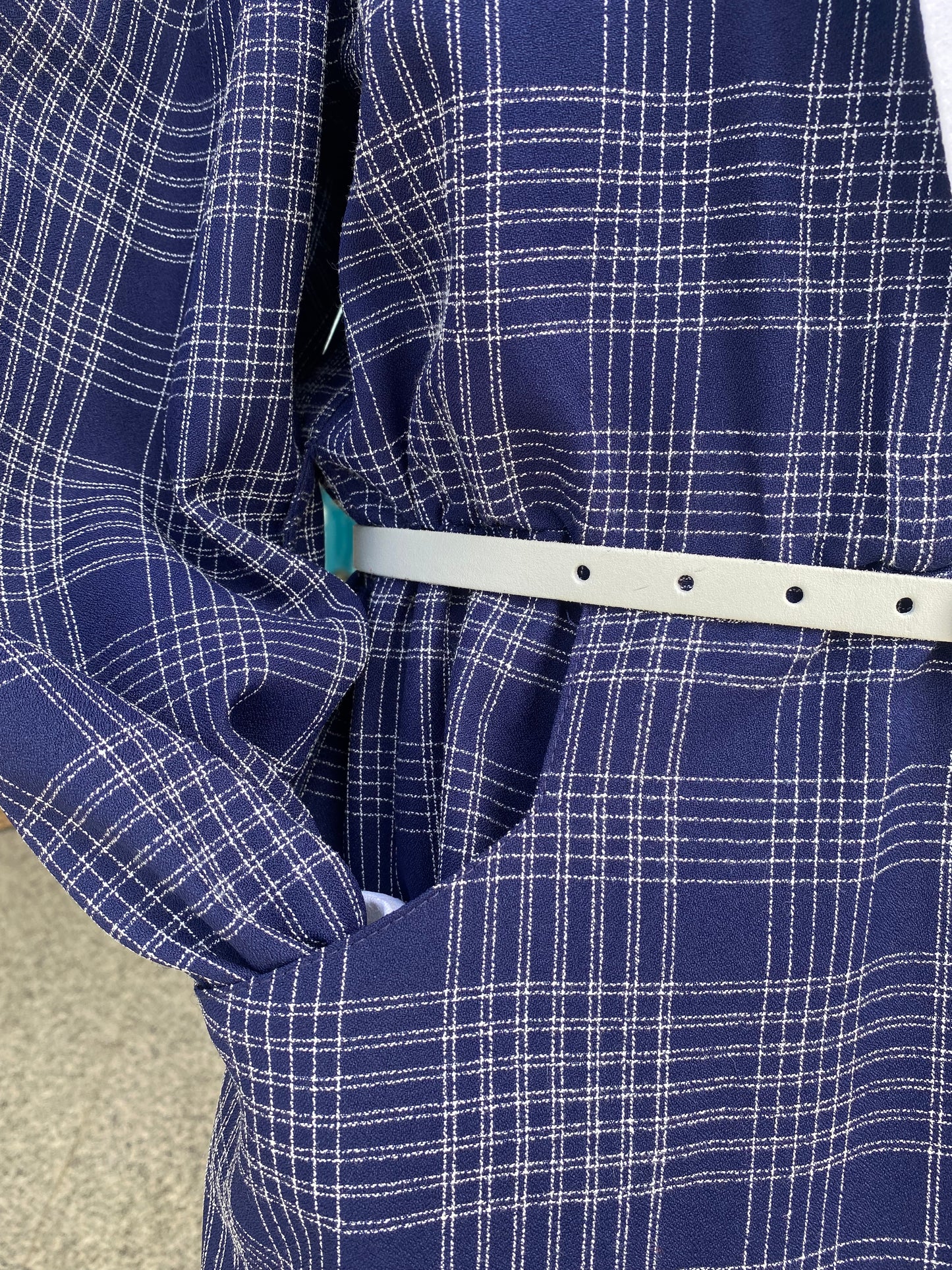 Abito anni ‘80 stile marinaretta - TG. 44 circa
