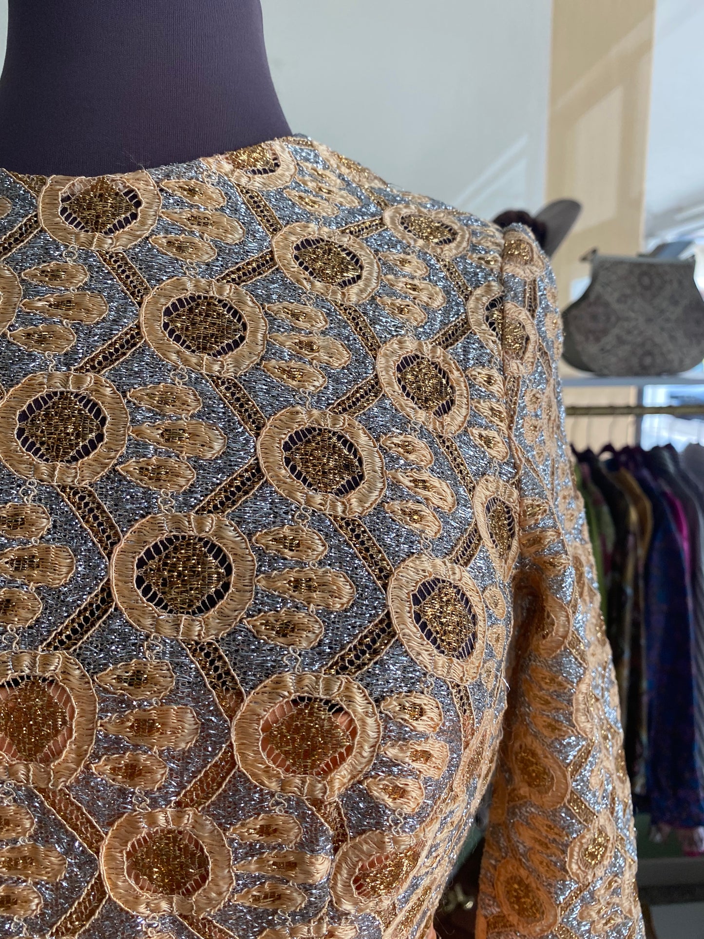 Abito anni ‘60 color pesca - TG. 40