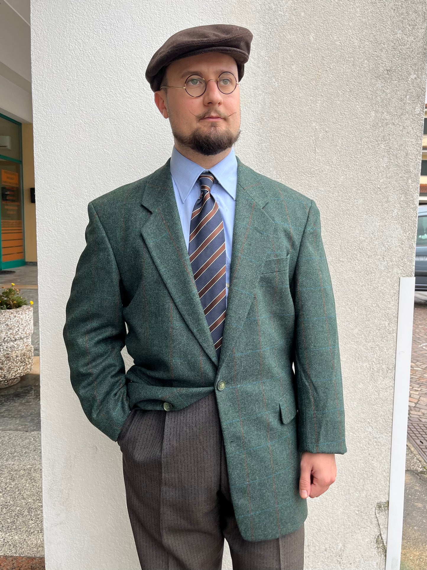 Giacca in tweed anni ‘80 tg. 52-54