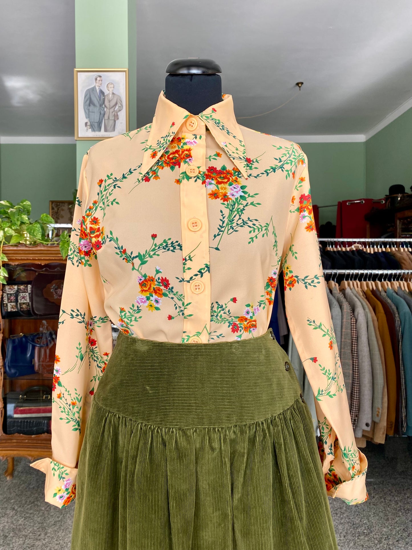 Camicia anni ‘70 primaverile - TG. 44