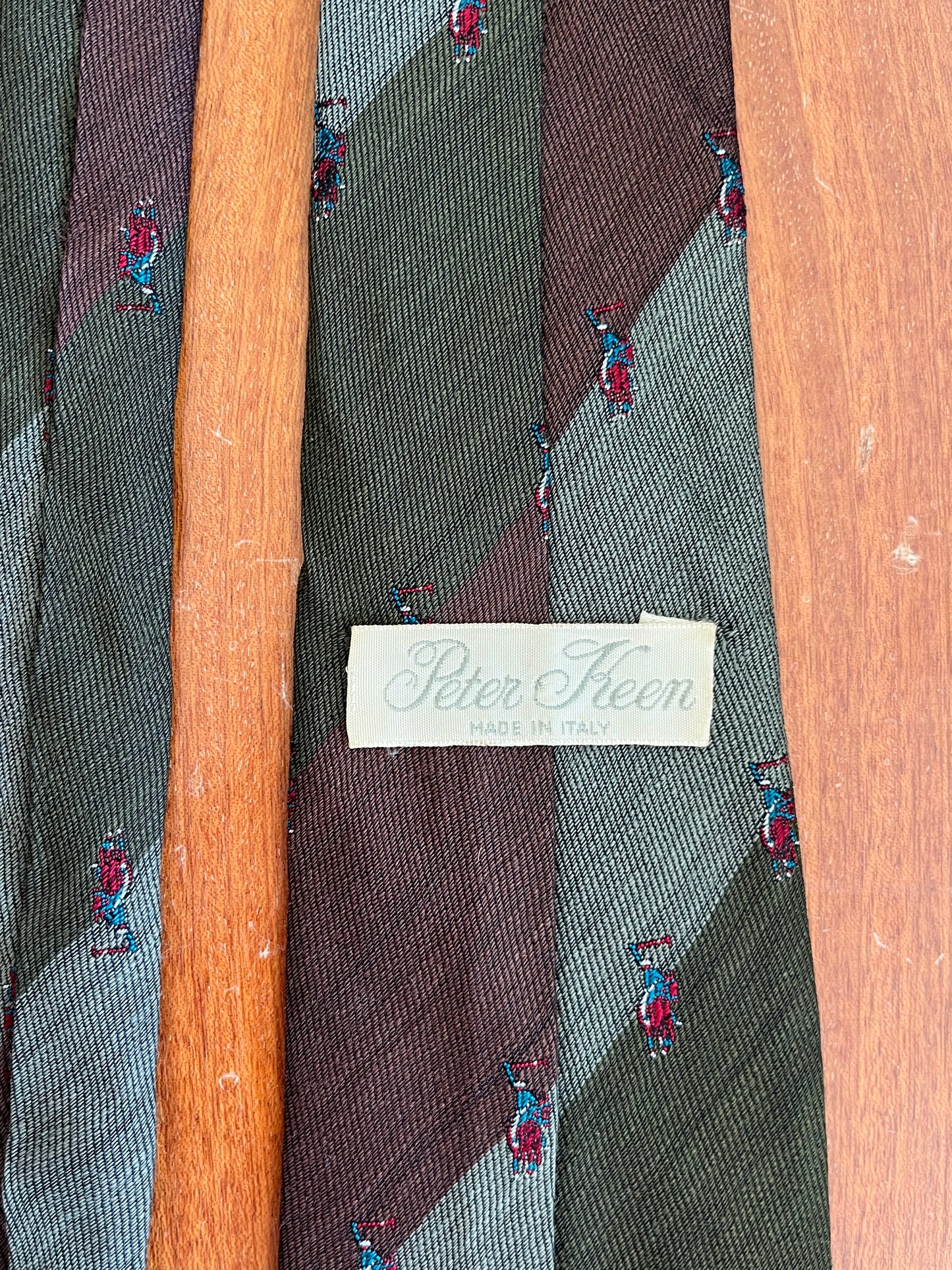 Cravatta anni ‘80 regimental