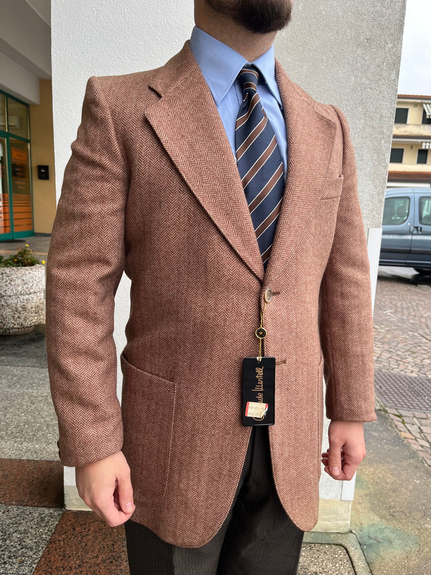 Giacca in tweed anni ‘70 tg. 48