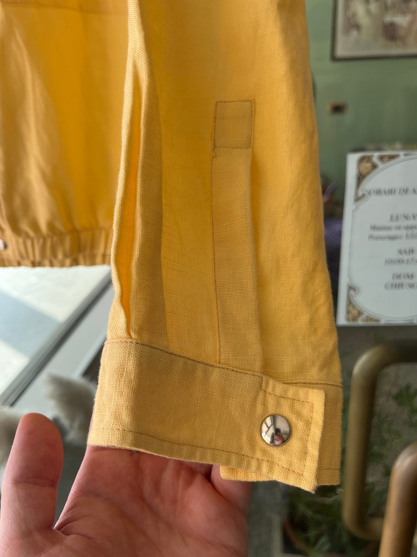 Giubbino anni ‘90 in puro lino