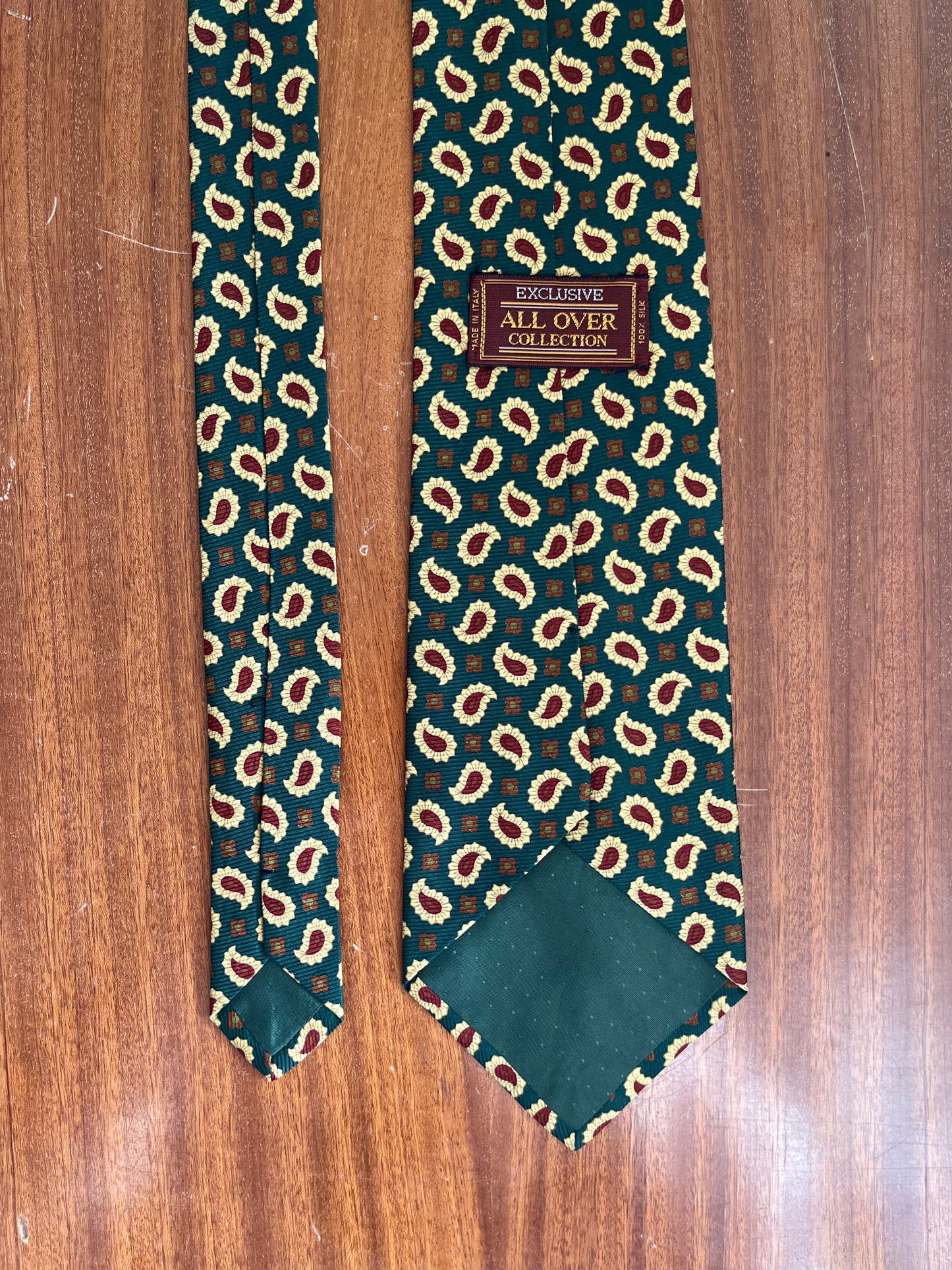 Cravatta anni ‘80 paisley