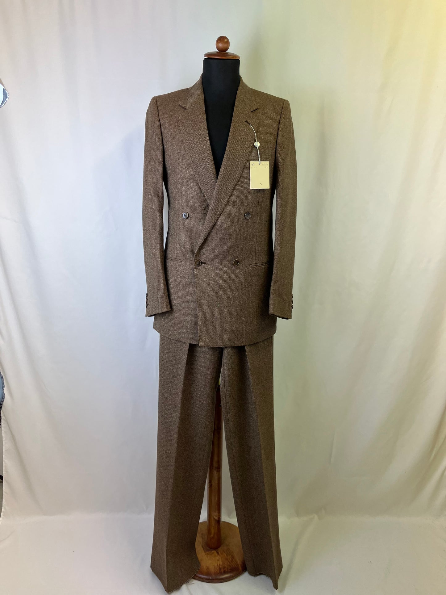 Completo anni '80 tweed tg.44