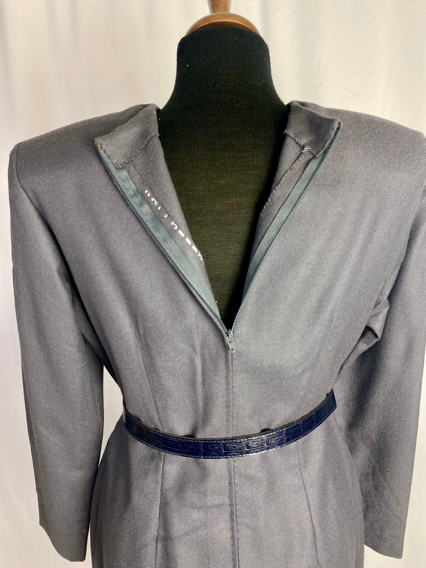 Abito sartoriale lana e cashmere - TG. 42