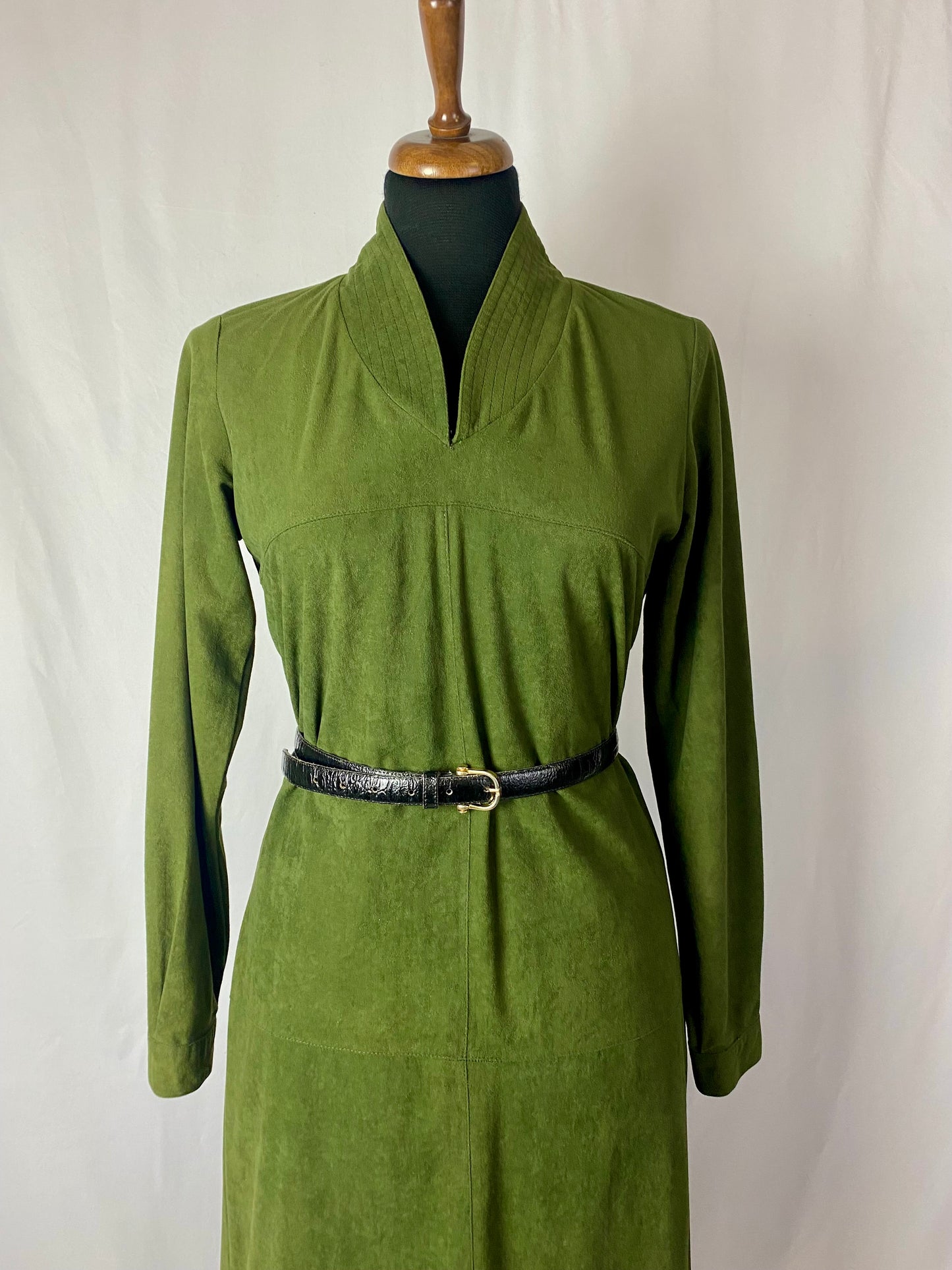 Abito anni ‘70 verde salvia - TG. 40