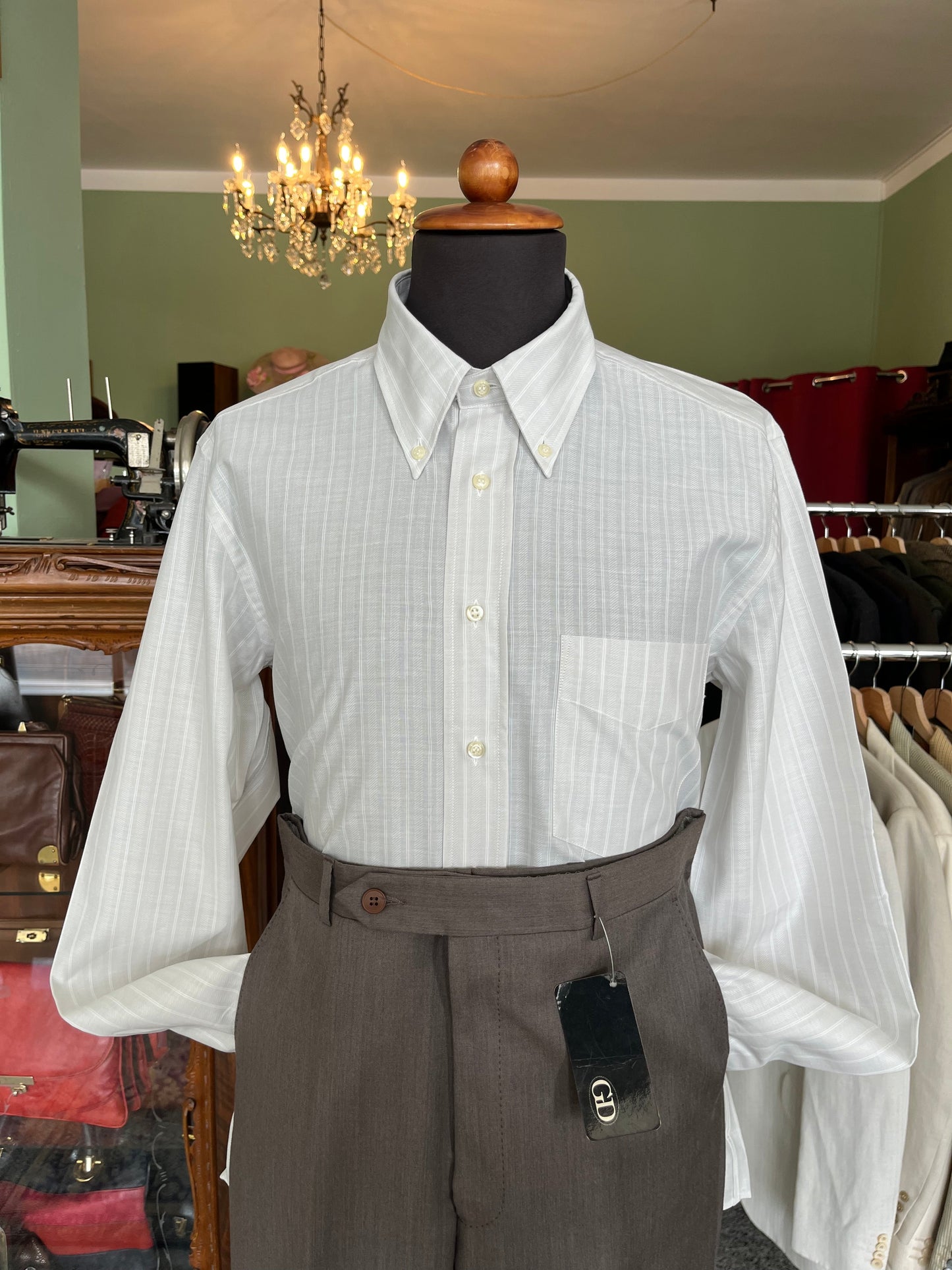 Camicia anni ‘80 grigia tg. L