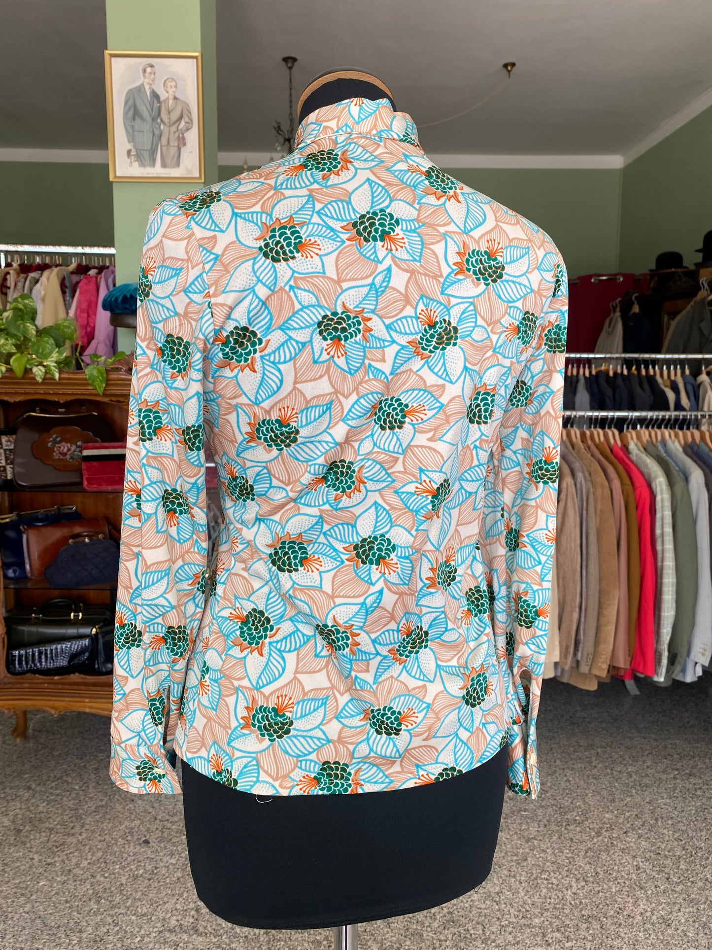 Camicia anni ‘70 optical - TG. 38