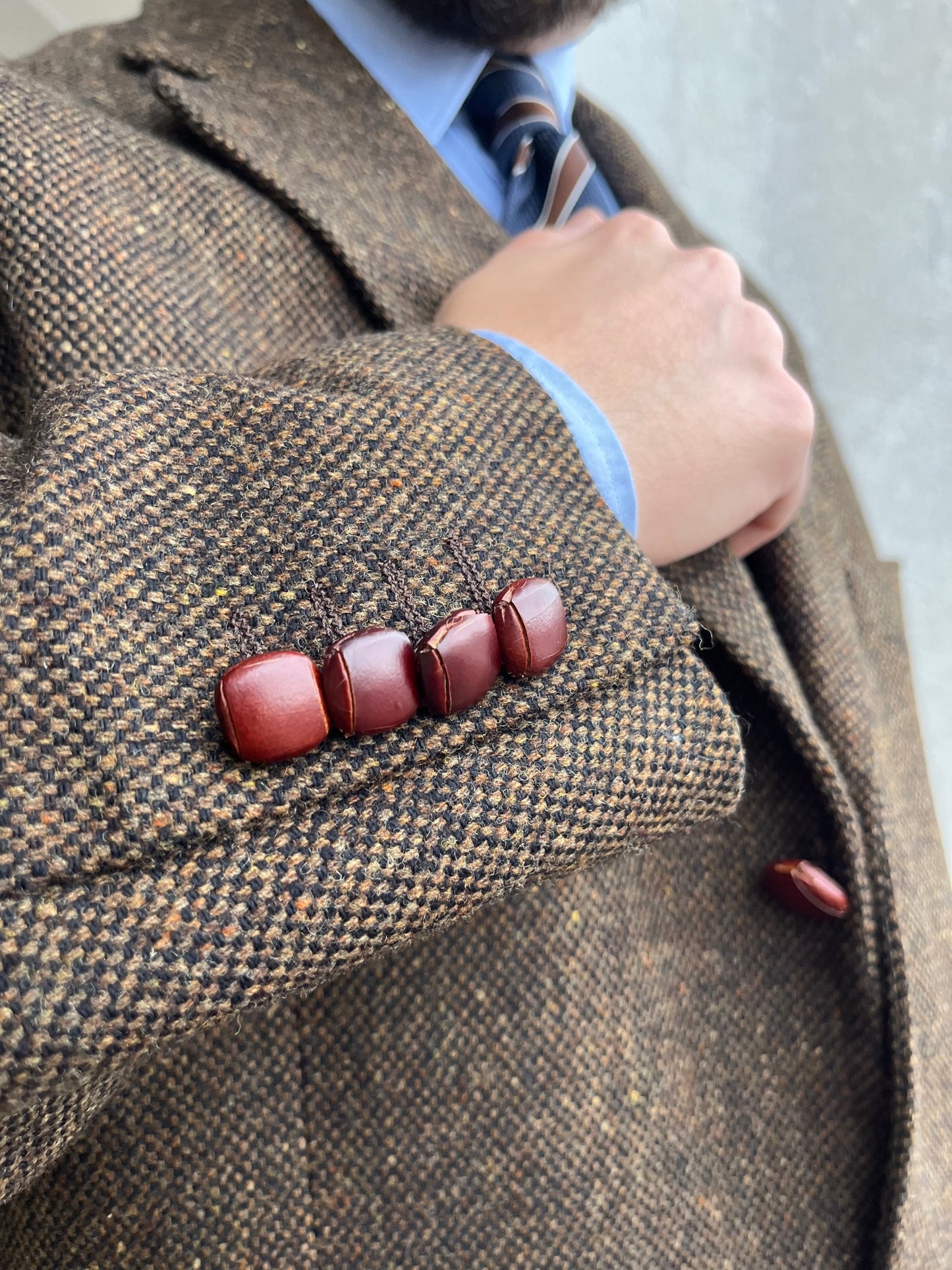 Giacca in tweed anni ‘80 tg. 58-60