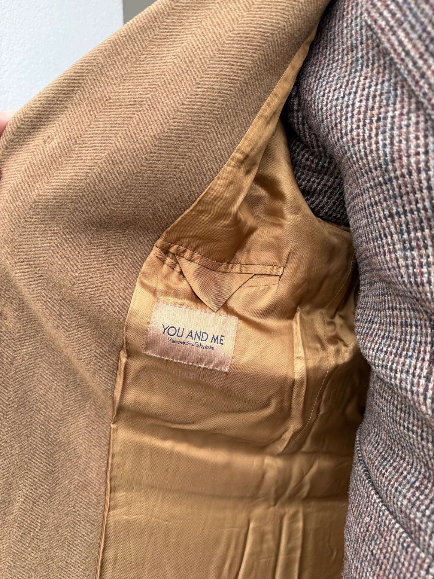 Cappotto lana anni '80 tg. 52-54